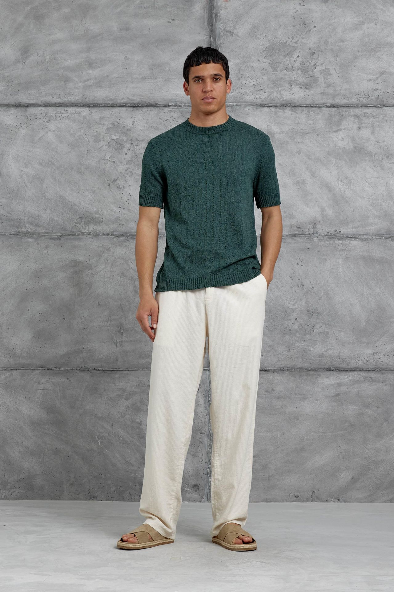 NOMARC Regular Fit Bisiklet Yaka Tişört 1