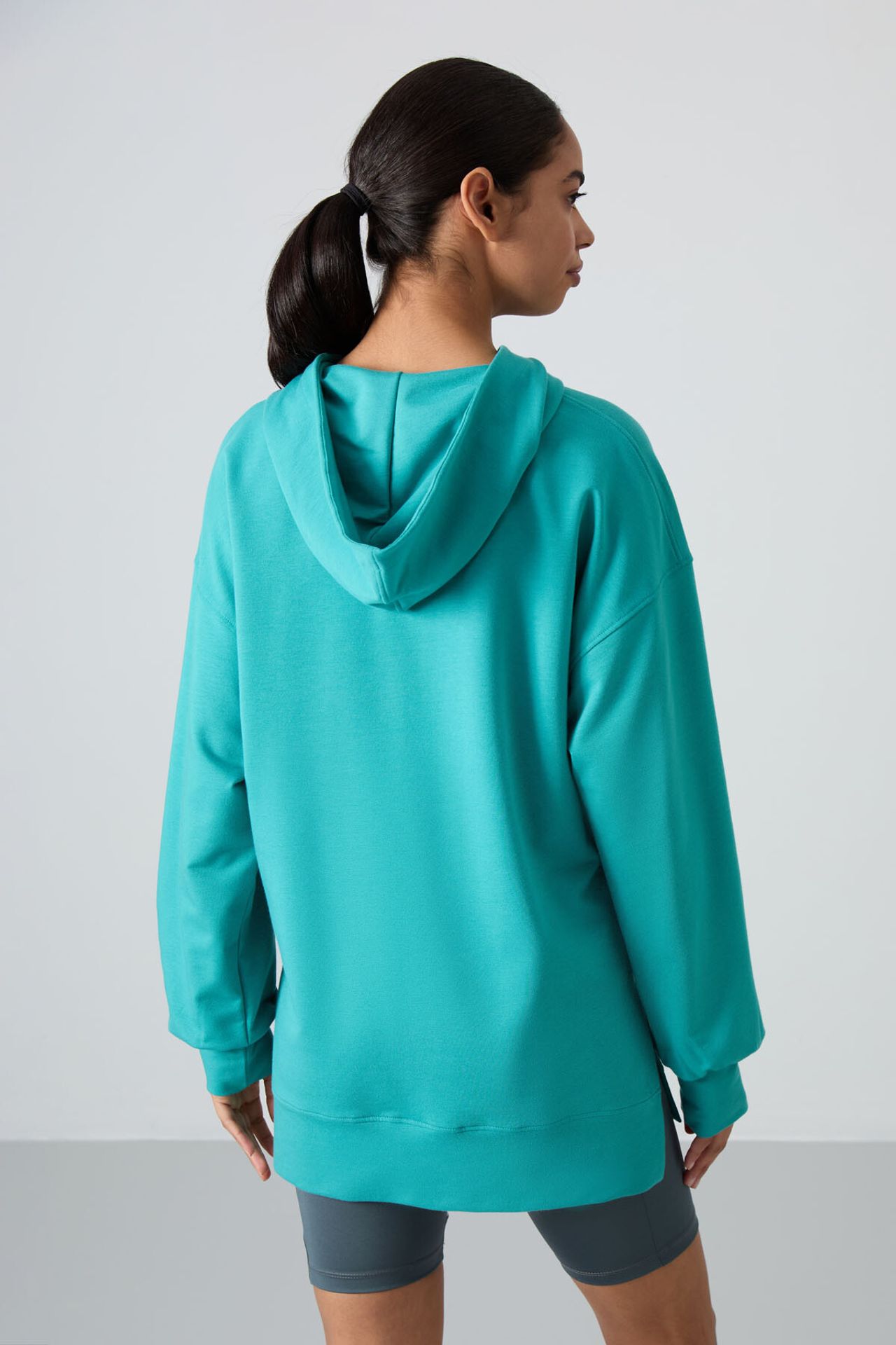 TOMMY Oversized Printed Hooded Sweatshirt 6
