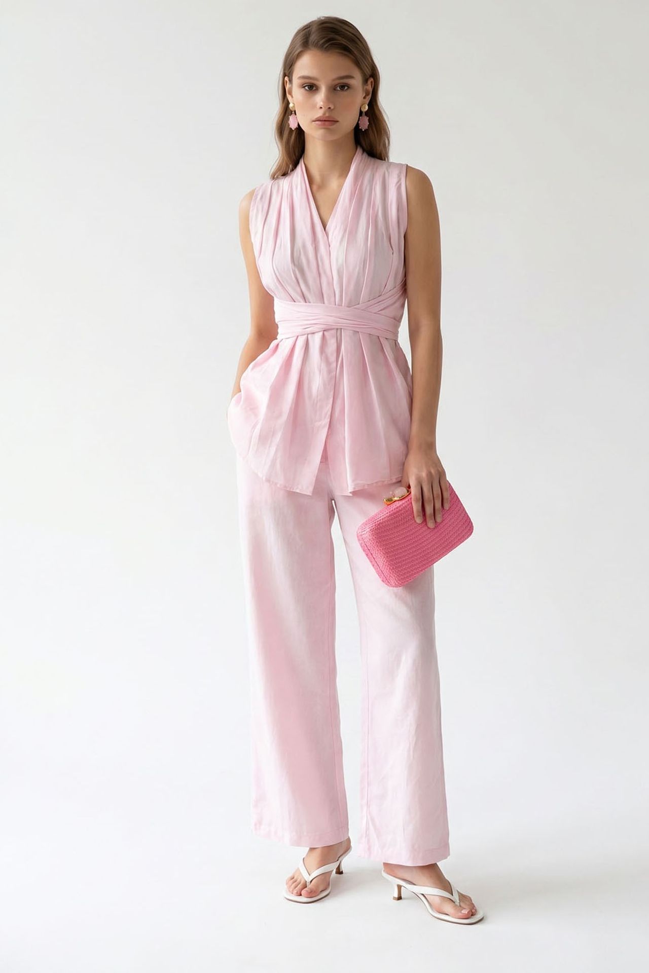 MIXRAY Women’s Two-Piece Coord Set 2