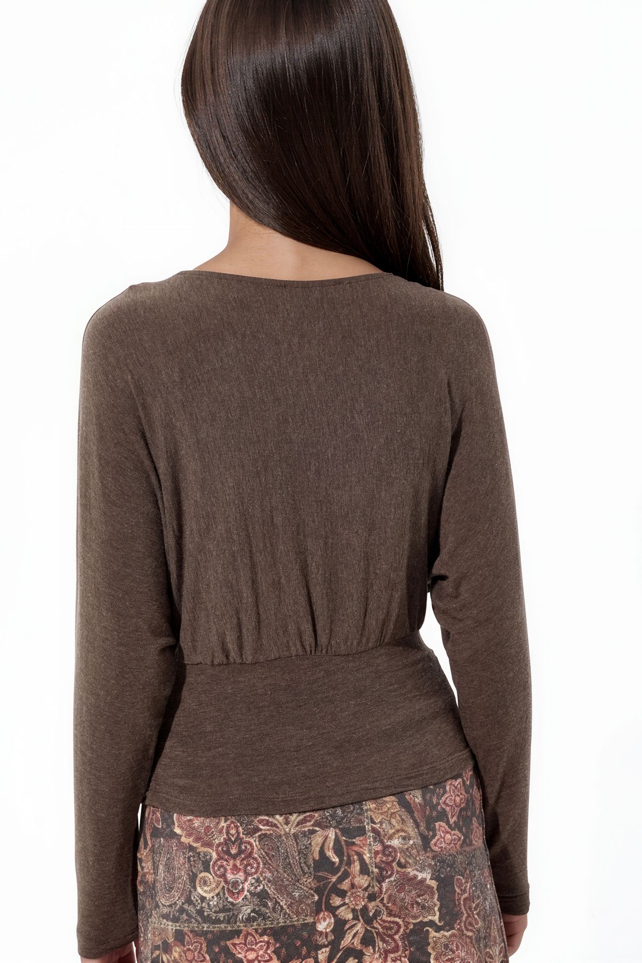 BUSEM Loose-fit V-neck Knitted Blouse 4