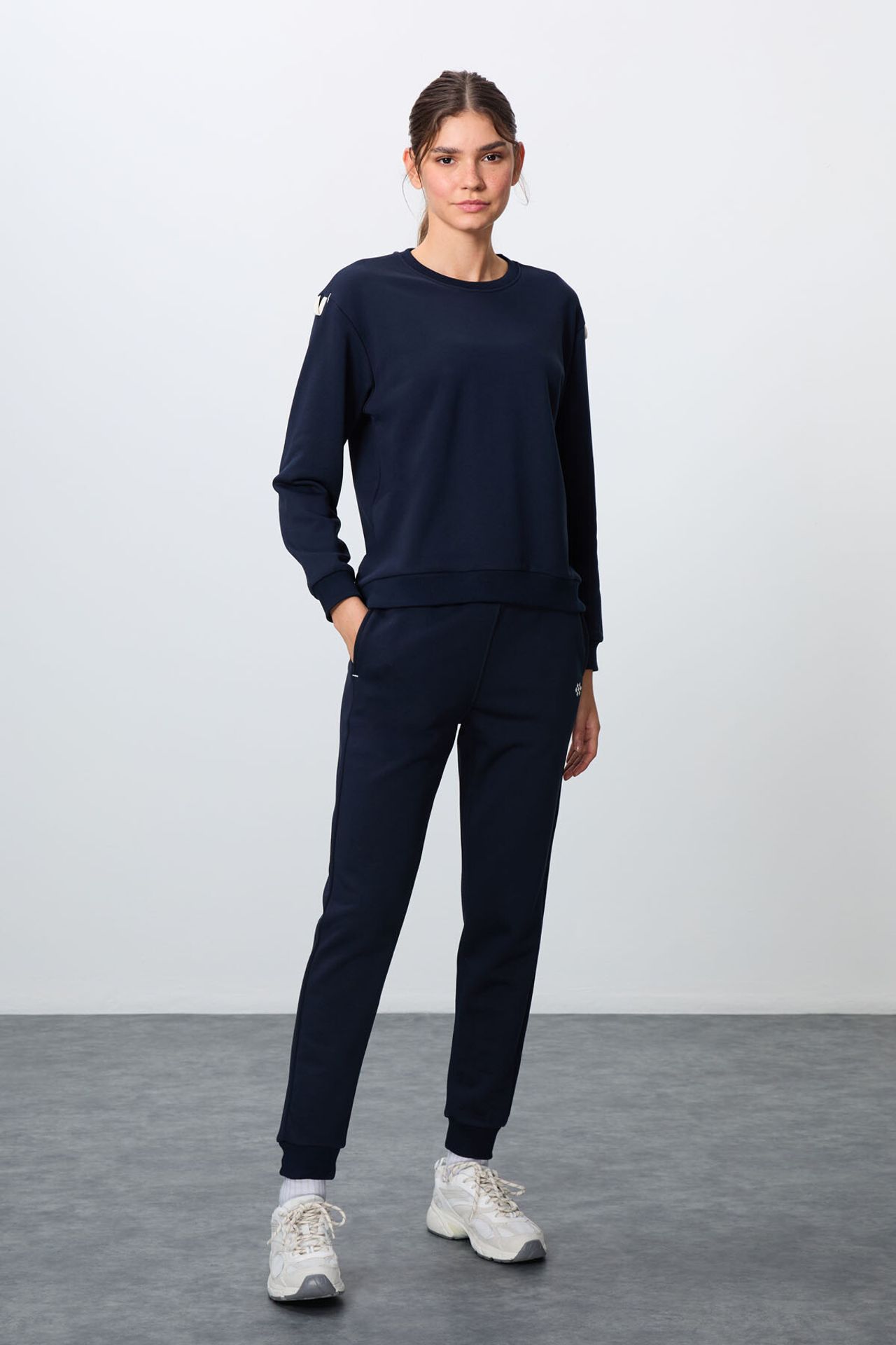TOMMY Oversized Ribbed Sweatshirt And Pants Set 3