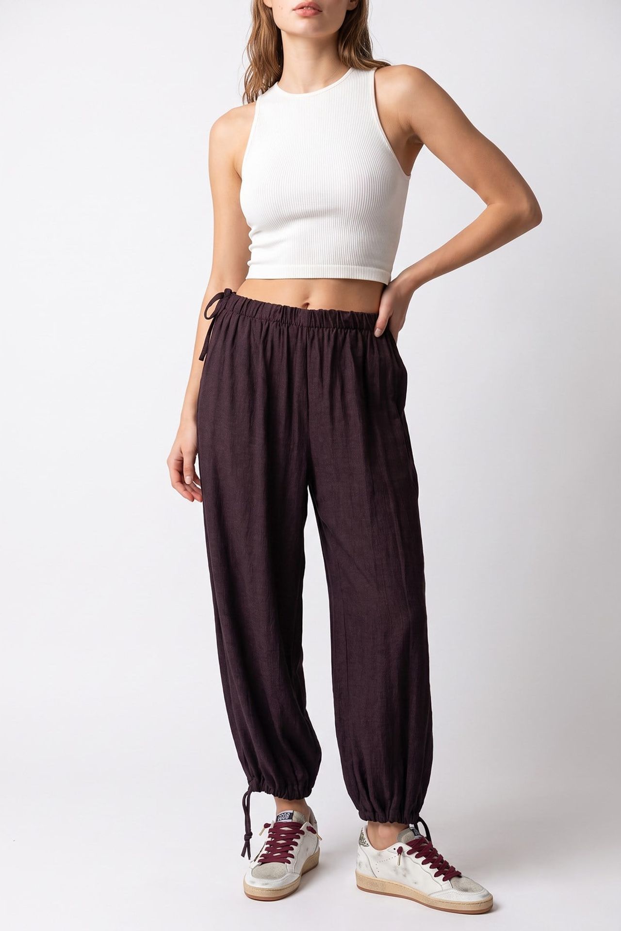 MIXRAY Tencel Straight-Leg Pants 3