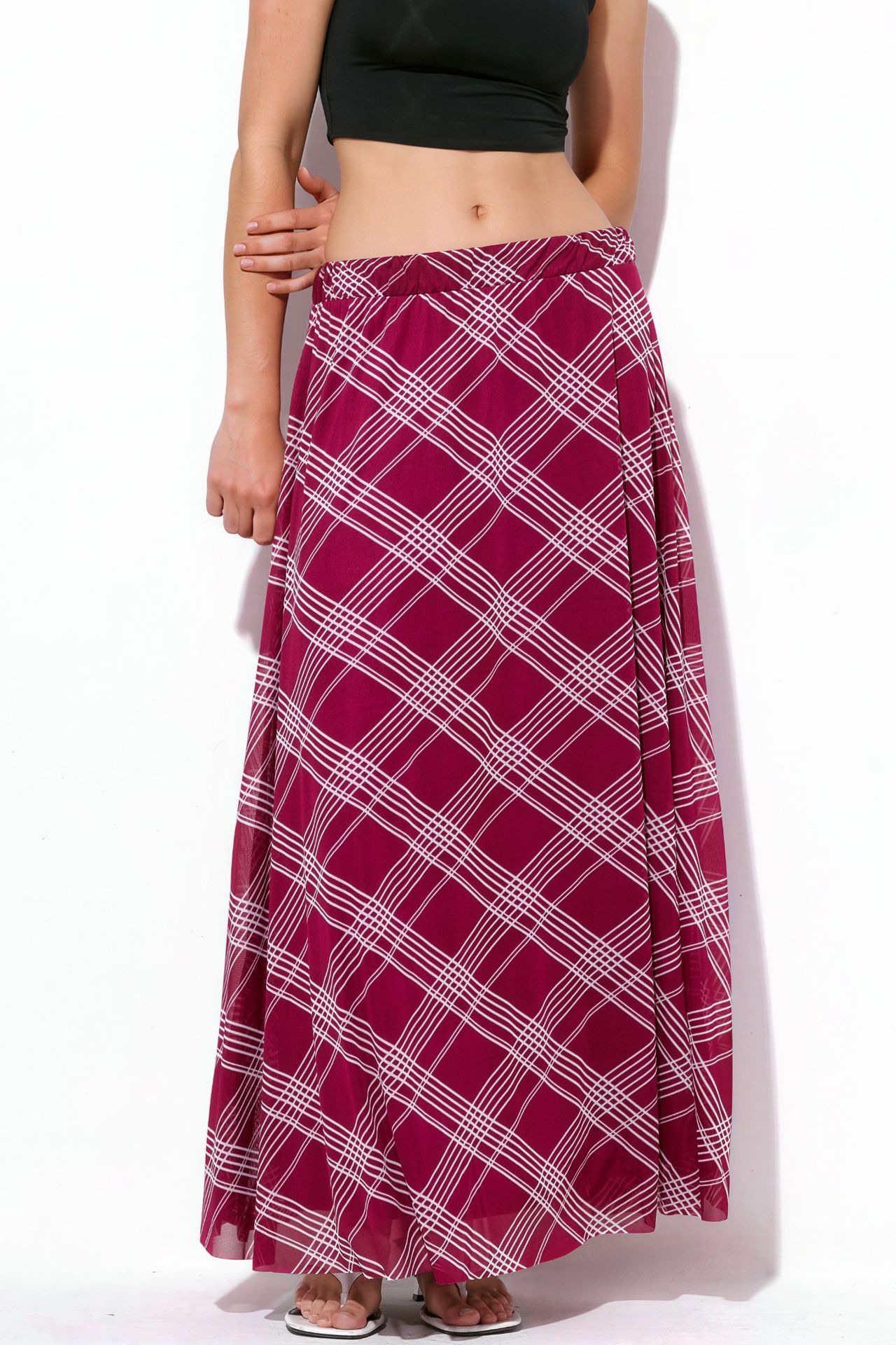 BDART High-Waist Floral Maxi Skirt 1