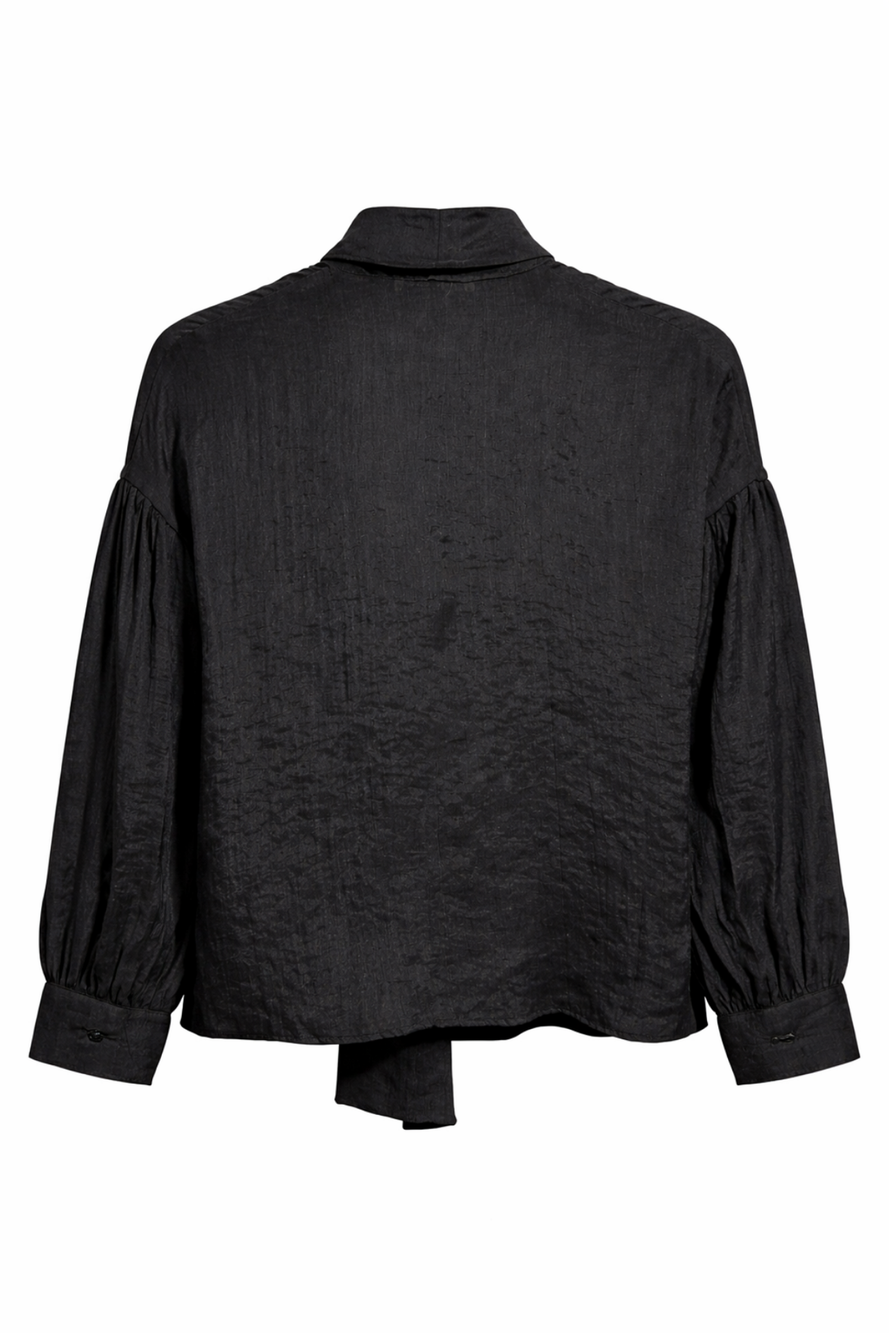 MIXRAY V-Neck Tie Detail Blouse 4