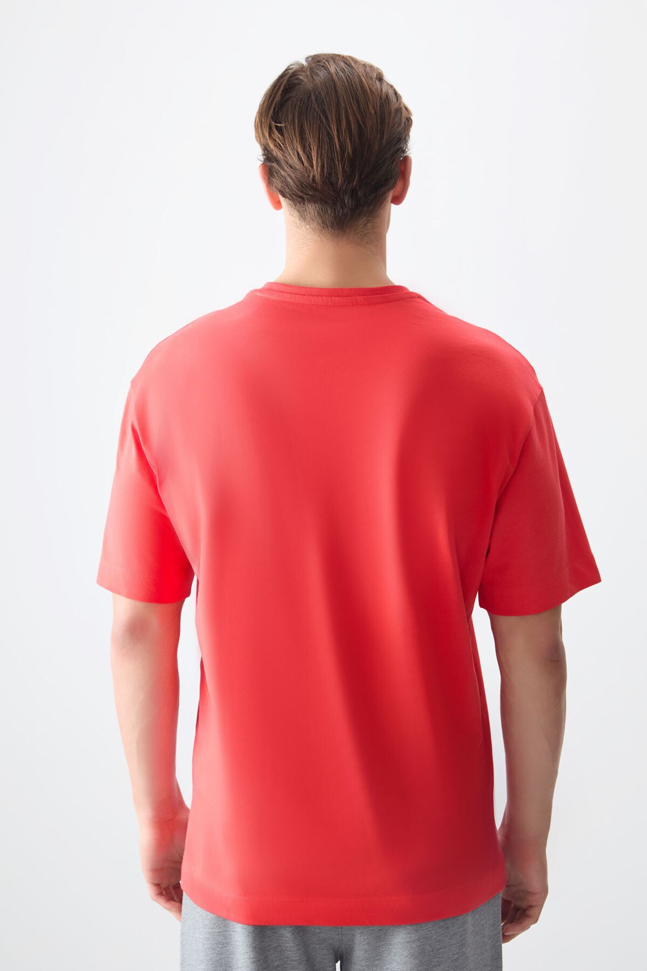 TOMMY Oversized Cotton Crew Neck T-Shirt 6