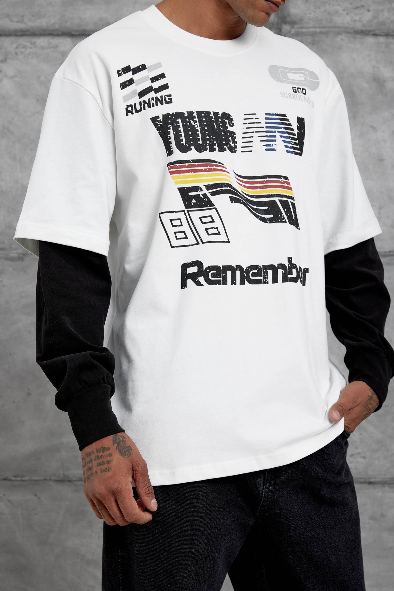 NOMARC Rahat Bisiklet Yaka Sweatshirt 5