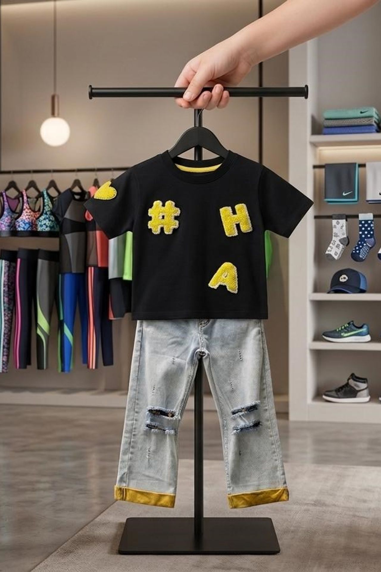 HİLAL AKINCI KİDS Genç 2 Parça Pamuklu Takım 6