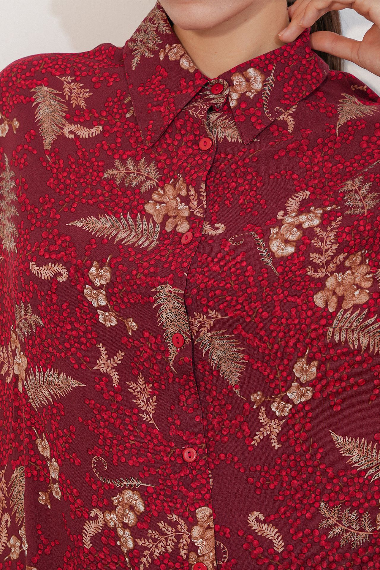BDART Oversized Floral Shirt Trousers 2-Piece 5