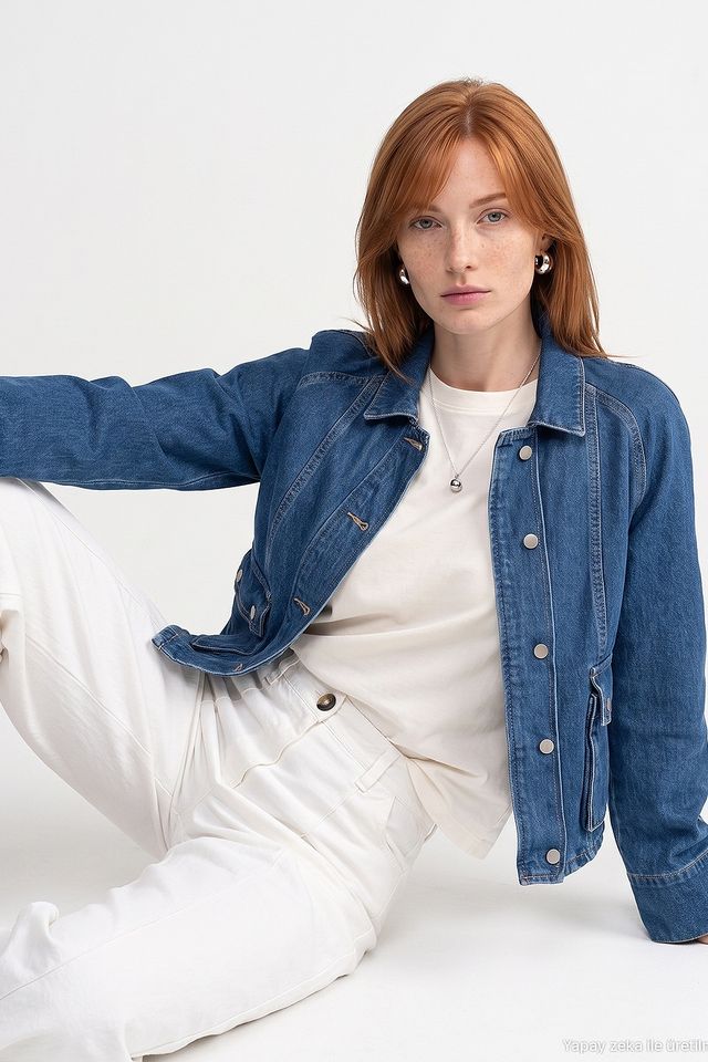 DILVIN Women's Cotton Blend Jacket