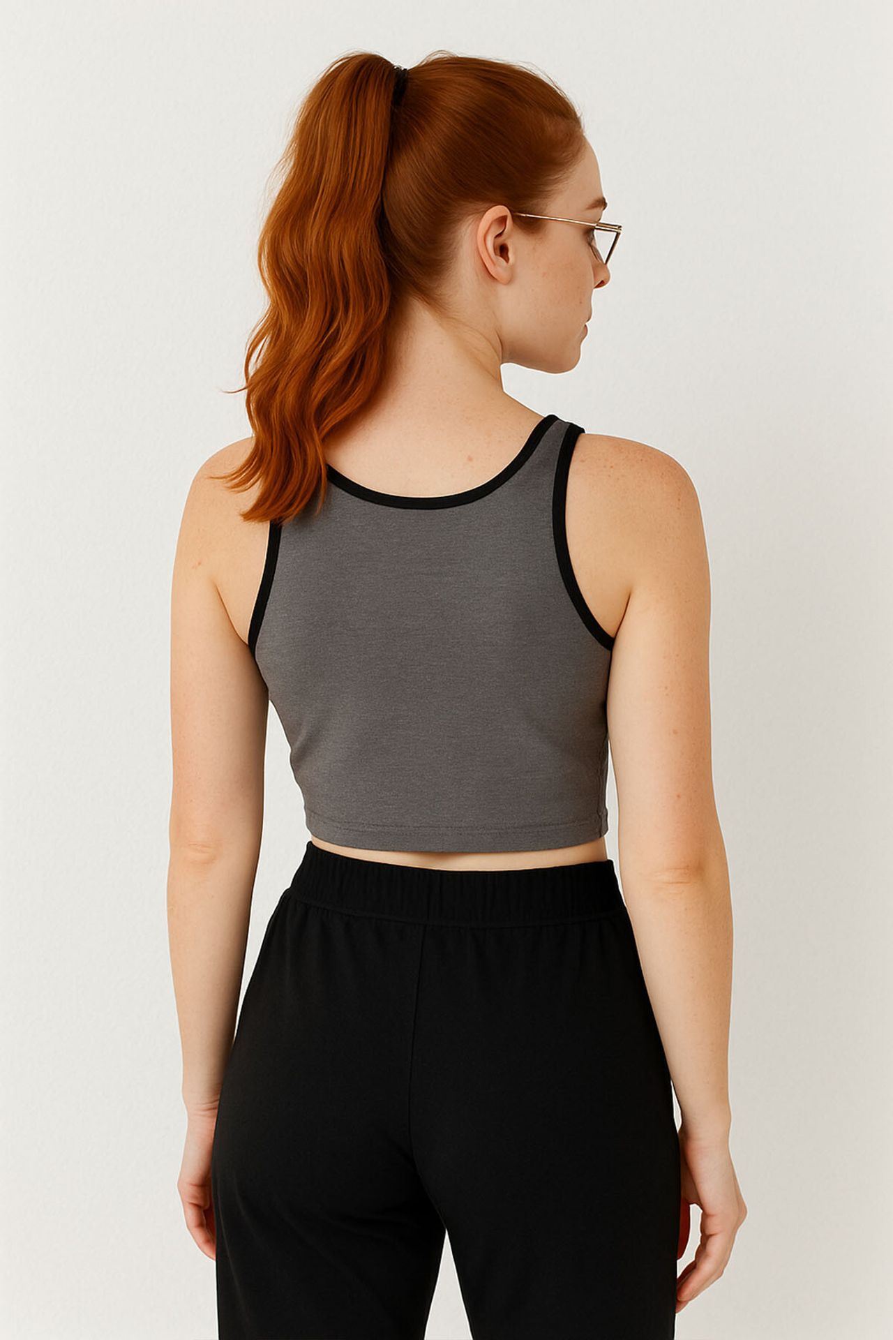 TOMMY Ribbed Sleeveless Crop Top 5