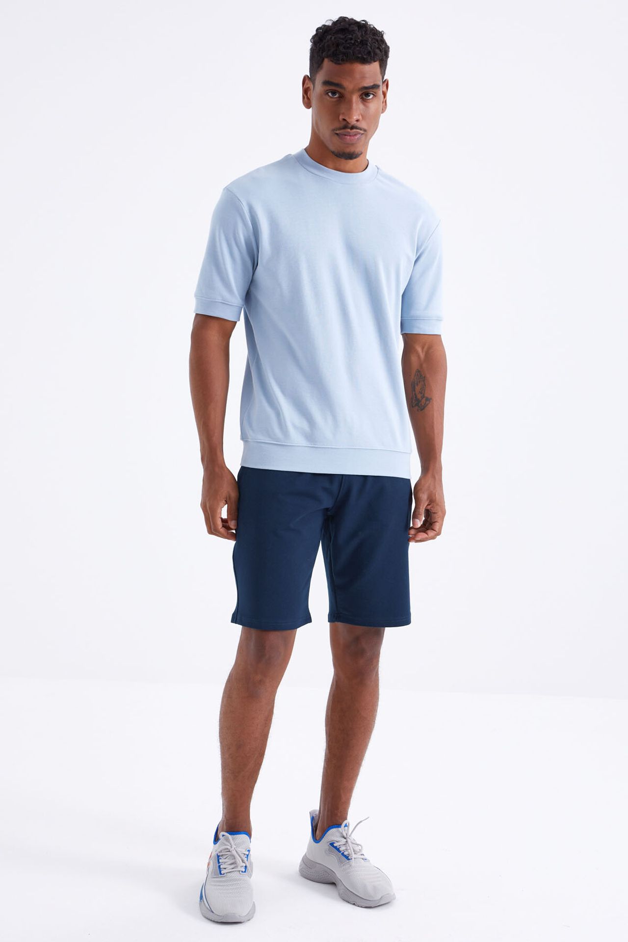 TOMMY Men's Jersey Shorts With Drawstring Waist 1