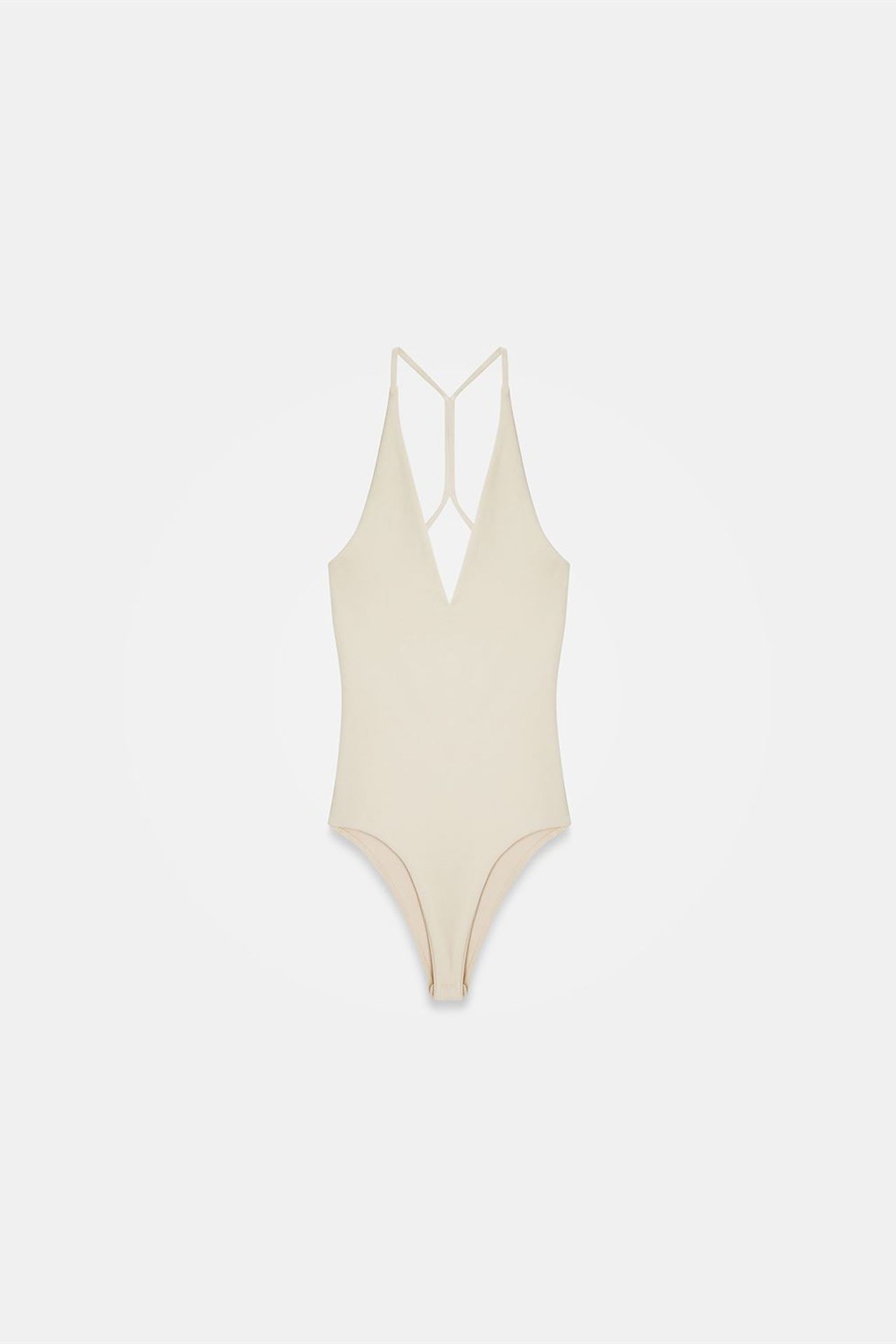 DILVIN Slim Fit Cut-Out Halter Bodysuit 5