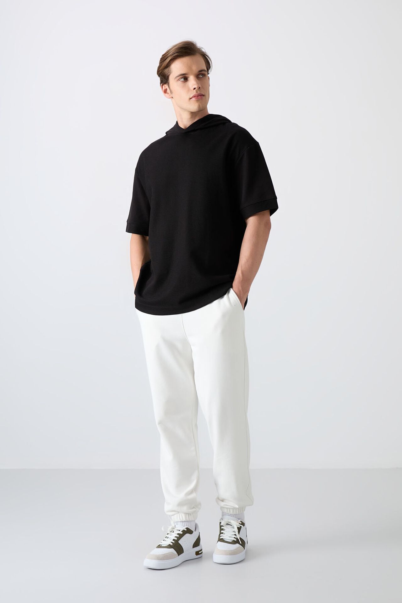 TOMMY Oversized Hooded Short-sleeve T-shirt 2