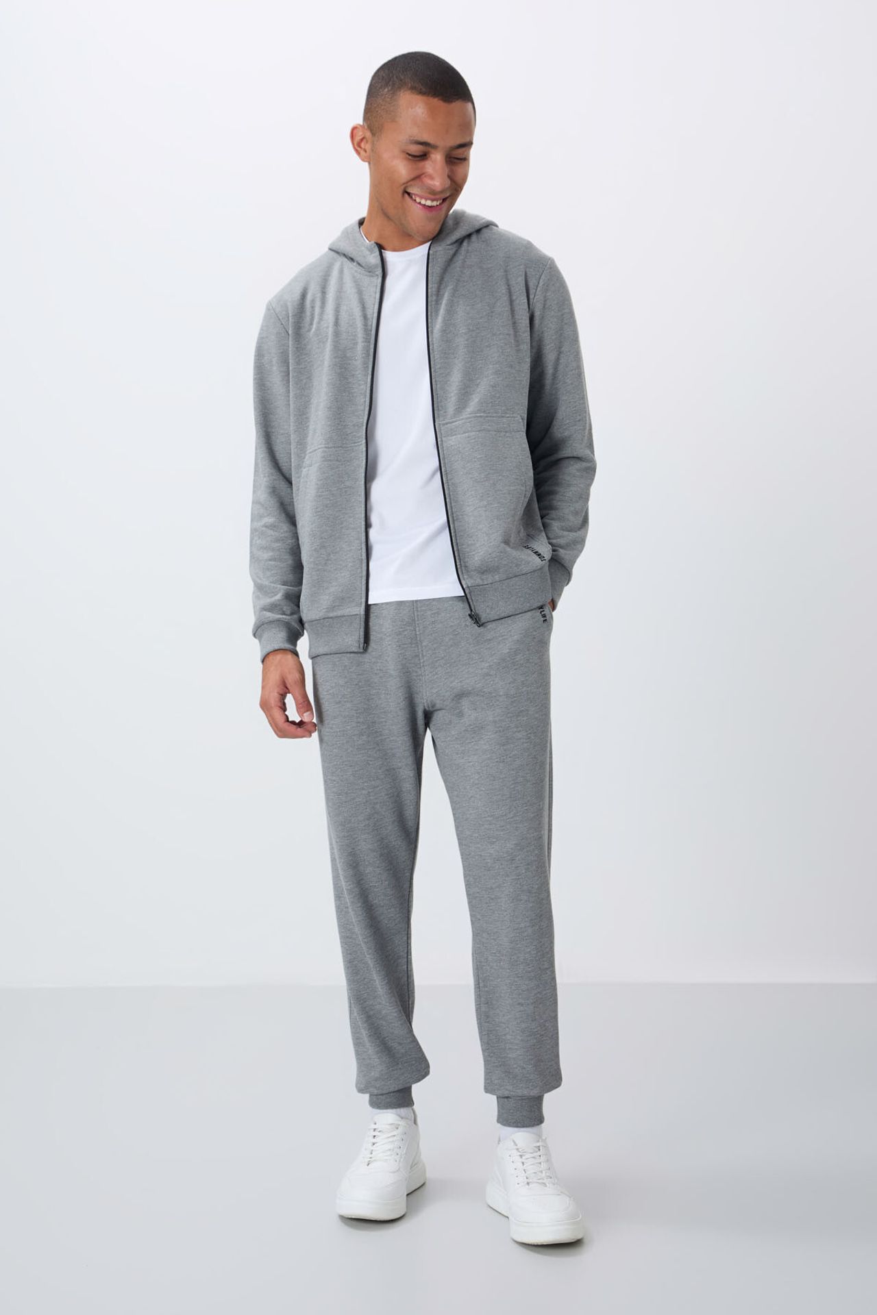 TOMMY Men's Hooded Sweatshirt And Pants Set 2