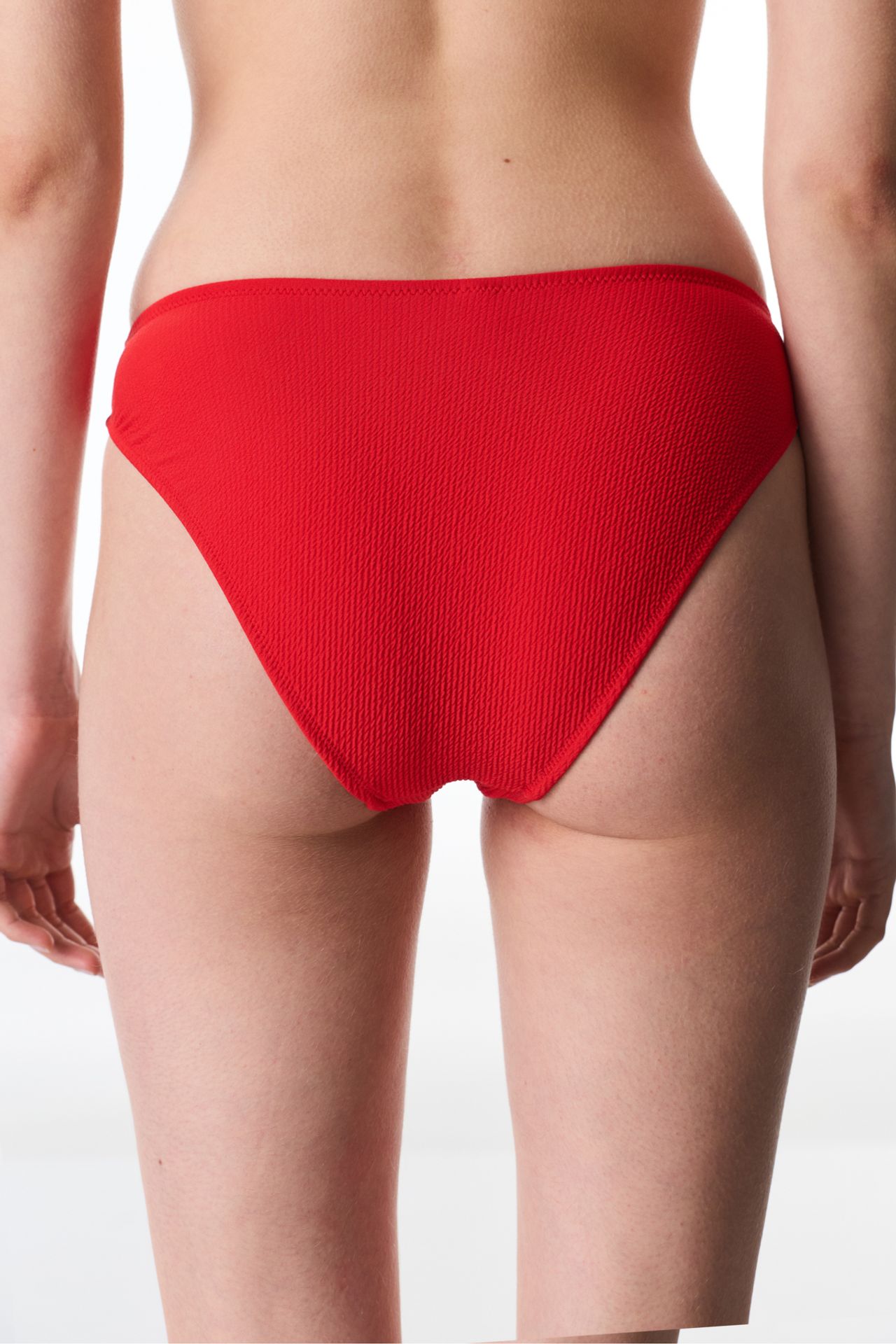 PENTI Astrid Textured High-Waist Bikini Bottoms 2