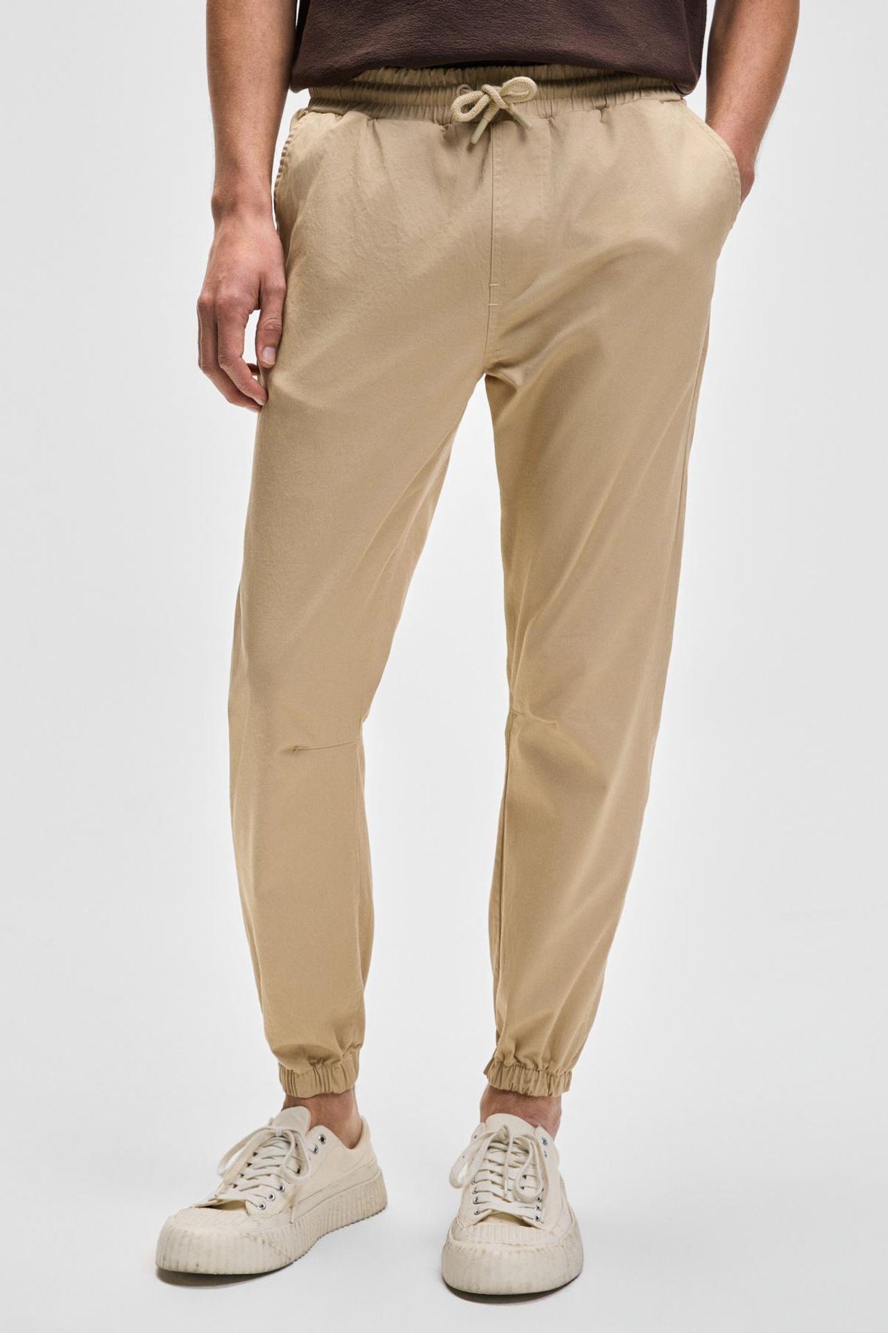 GRIMELANGE Lastikli Bel Jogger Pantolon 4