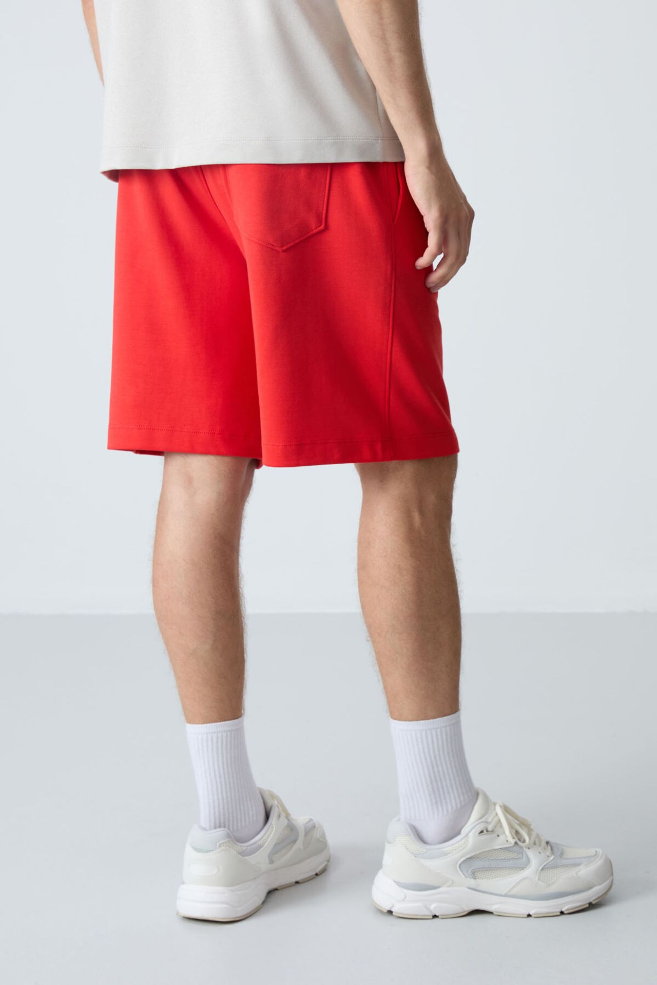 TOMMY Men's Cotton-Blend Sweat Shorts 5