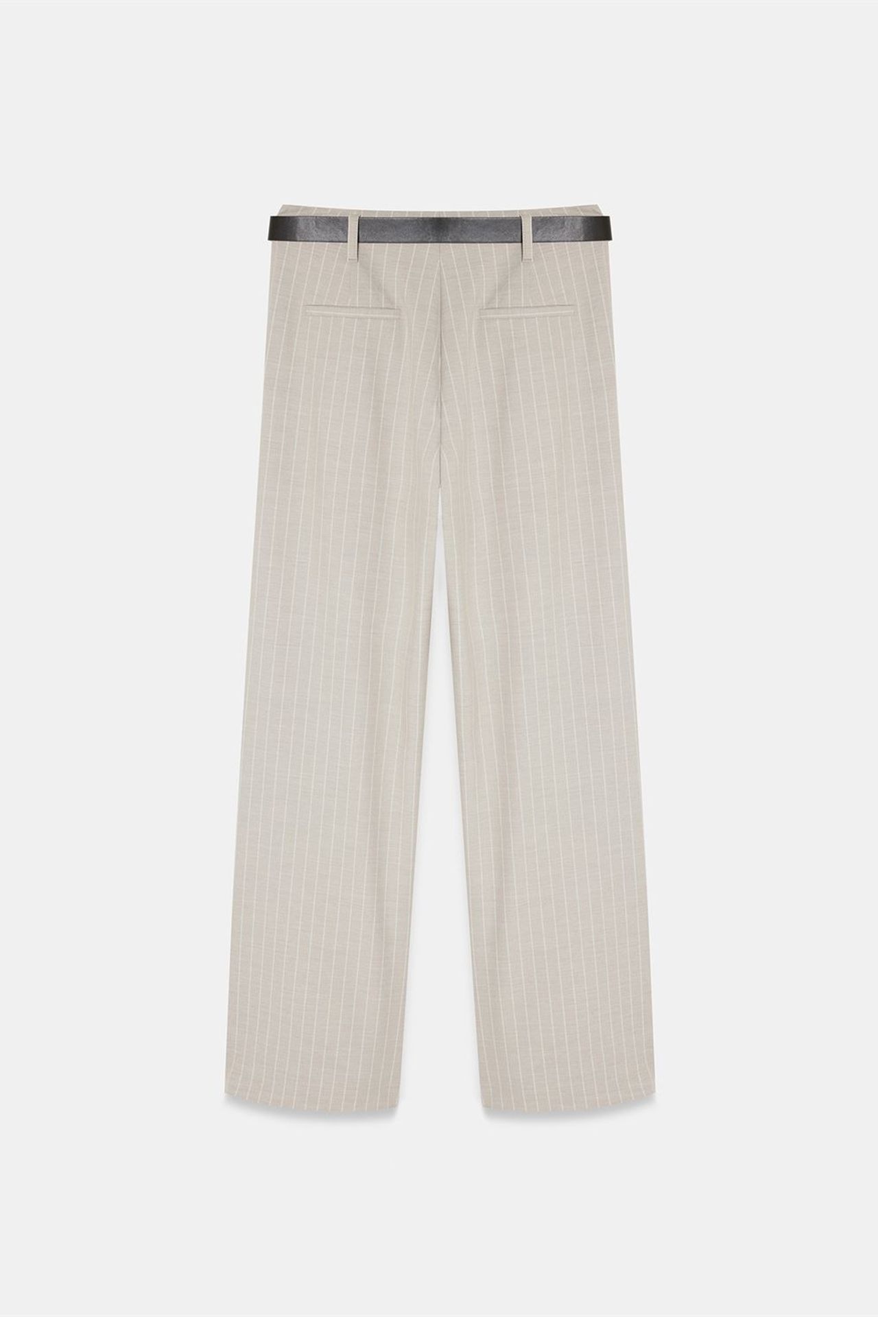 DILVIN Striped Wide-Leg Pleated Trousers 6