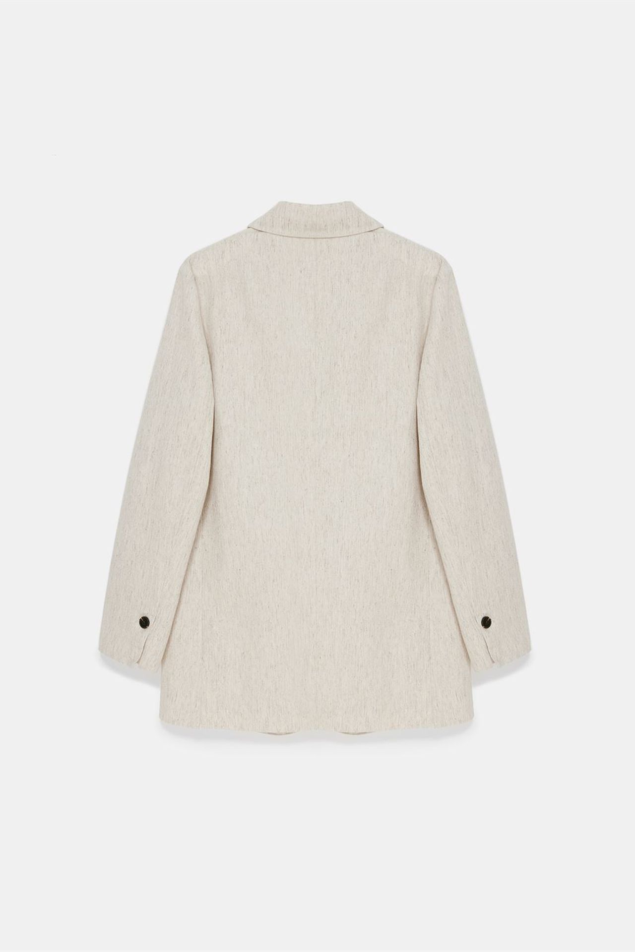 DILVIN Women's Woven Blazer Jacket With Shawl Collar 7