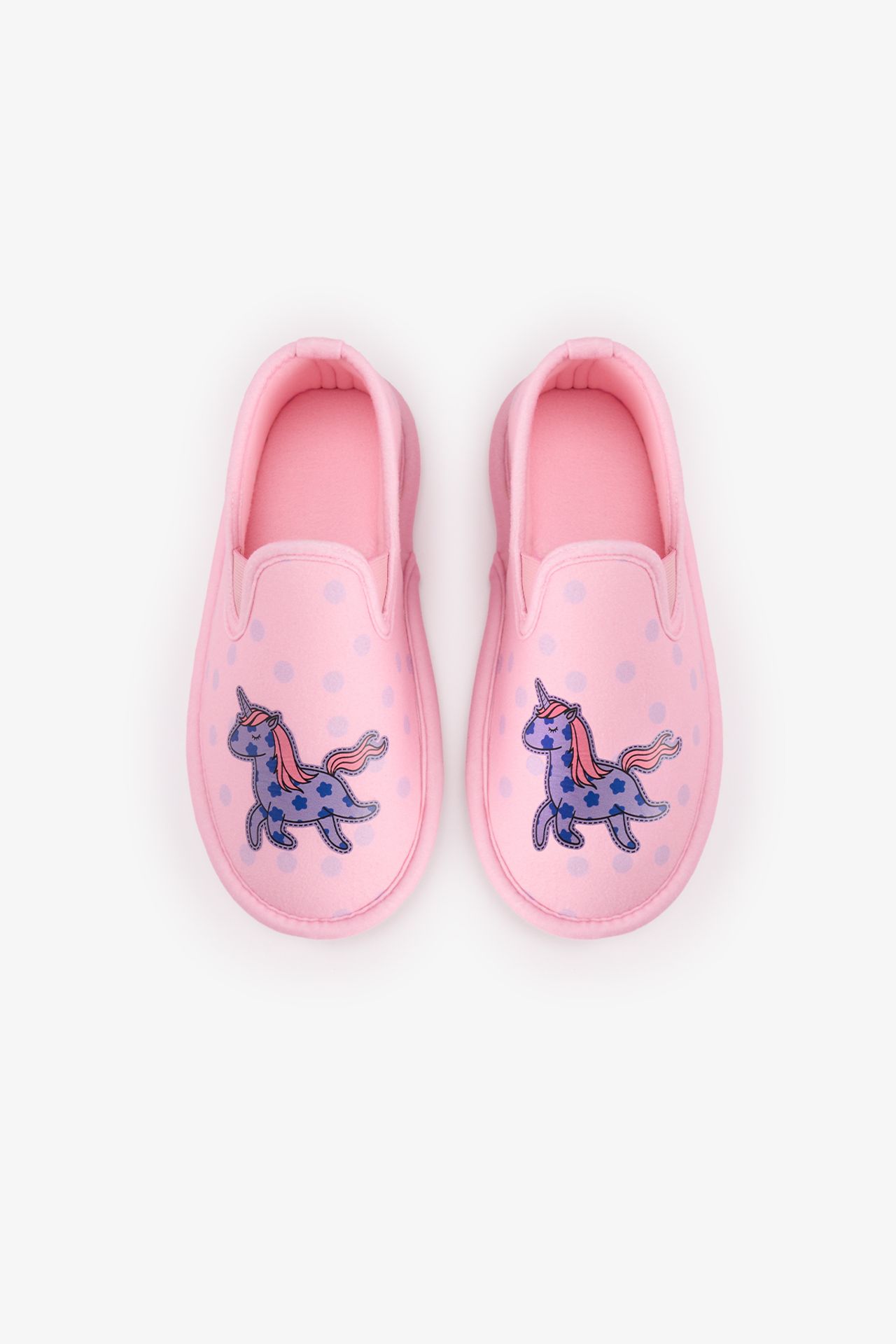 PENTI Girls' Loving Unicorn Textured Slippers 1