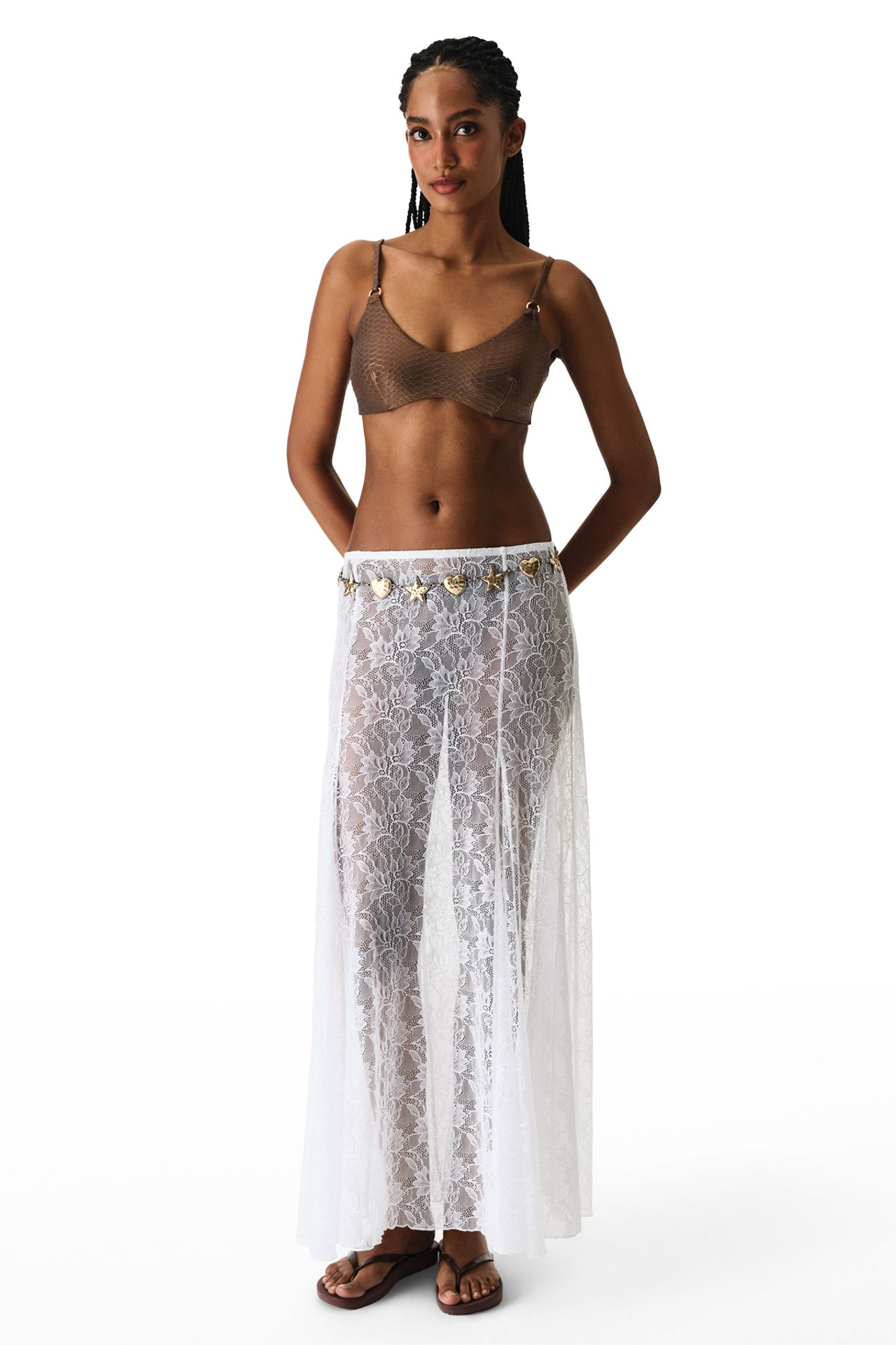 PENTI Women's Lace Skirt 6