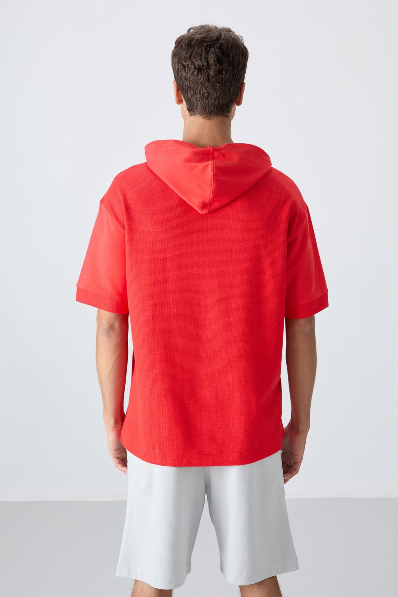 TOMMY Oversized Hooded Short-sleeve T-shirt 5