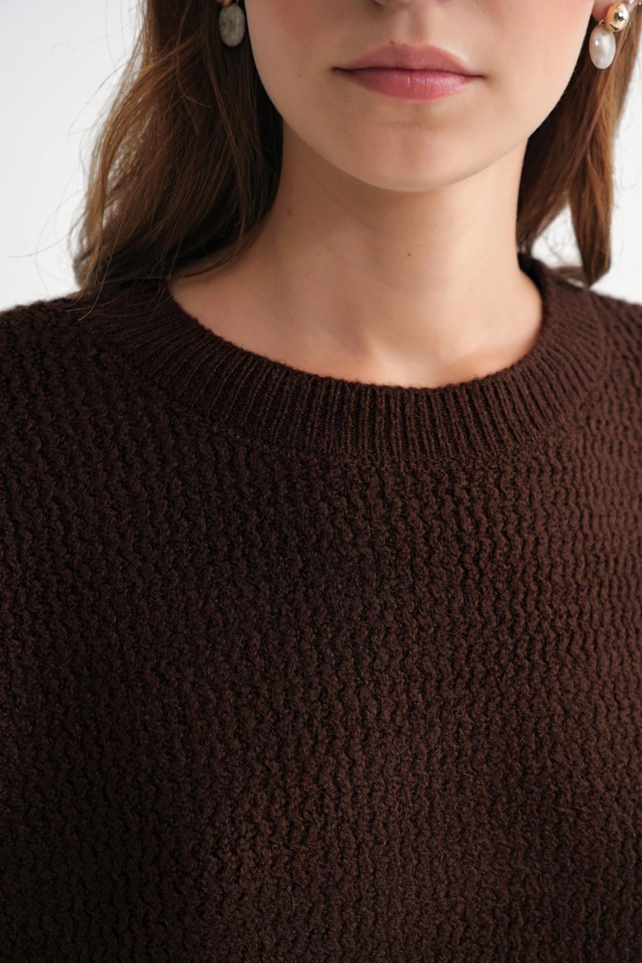 Mixray Long Sleeve Ribbed Knit Sweater 6