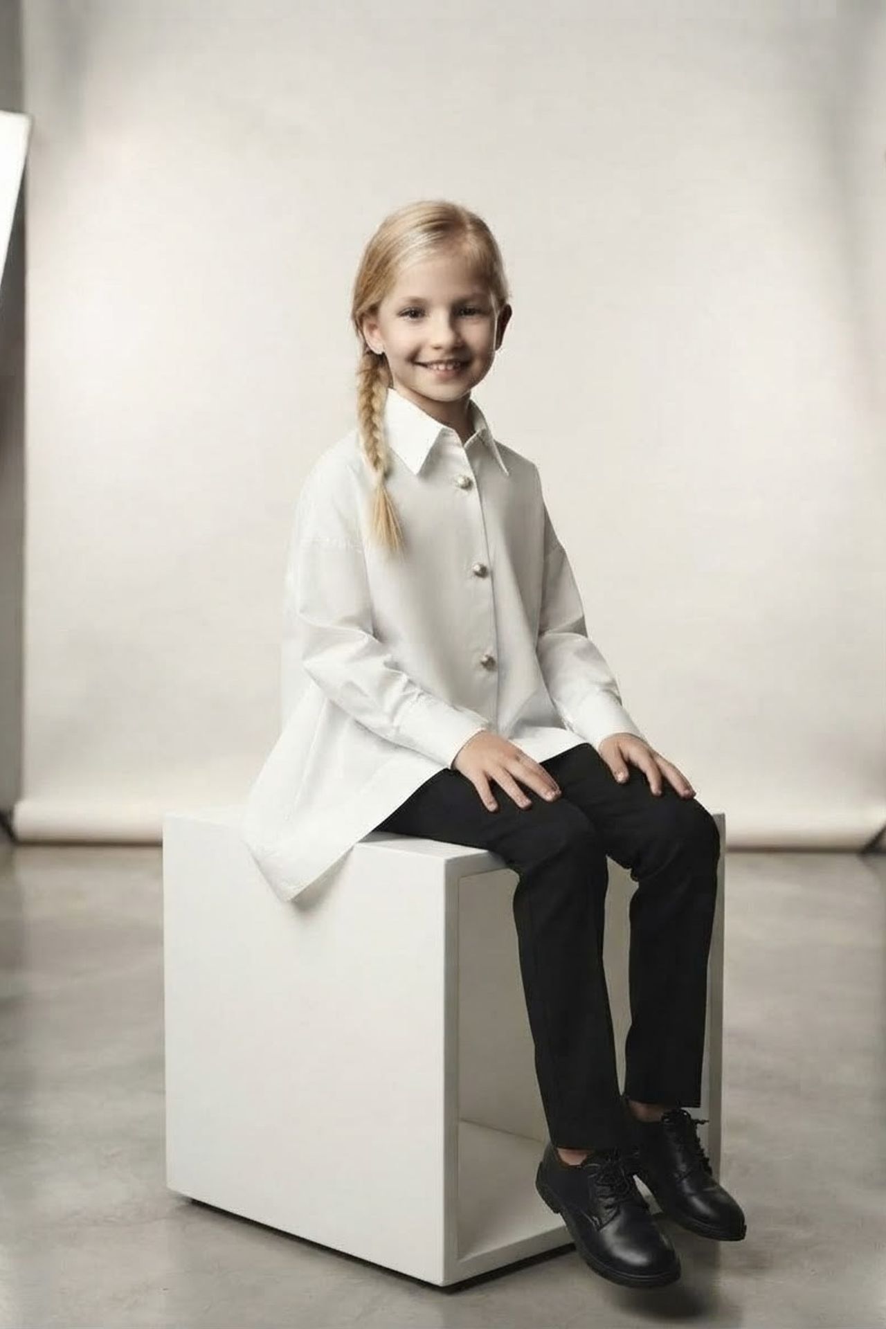 HİLAL AKINCI KİDS Long Sleeve Button Shirt 3