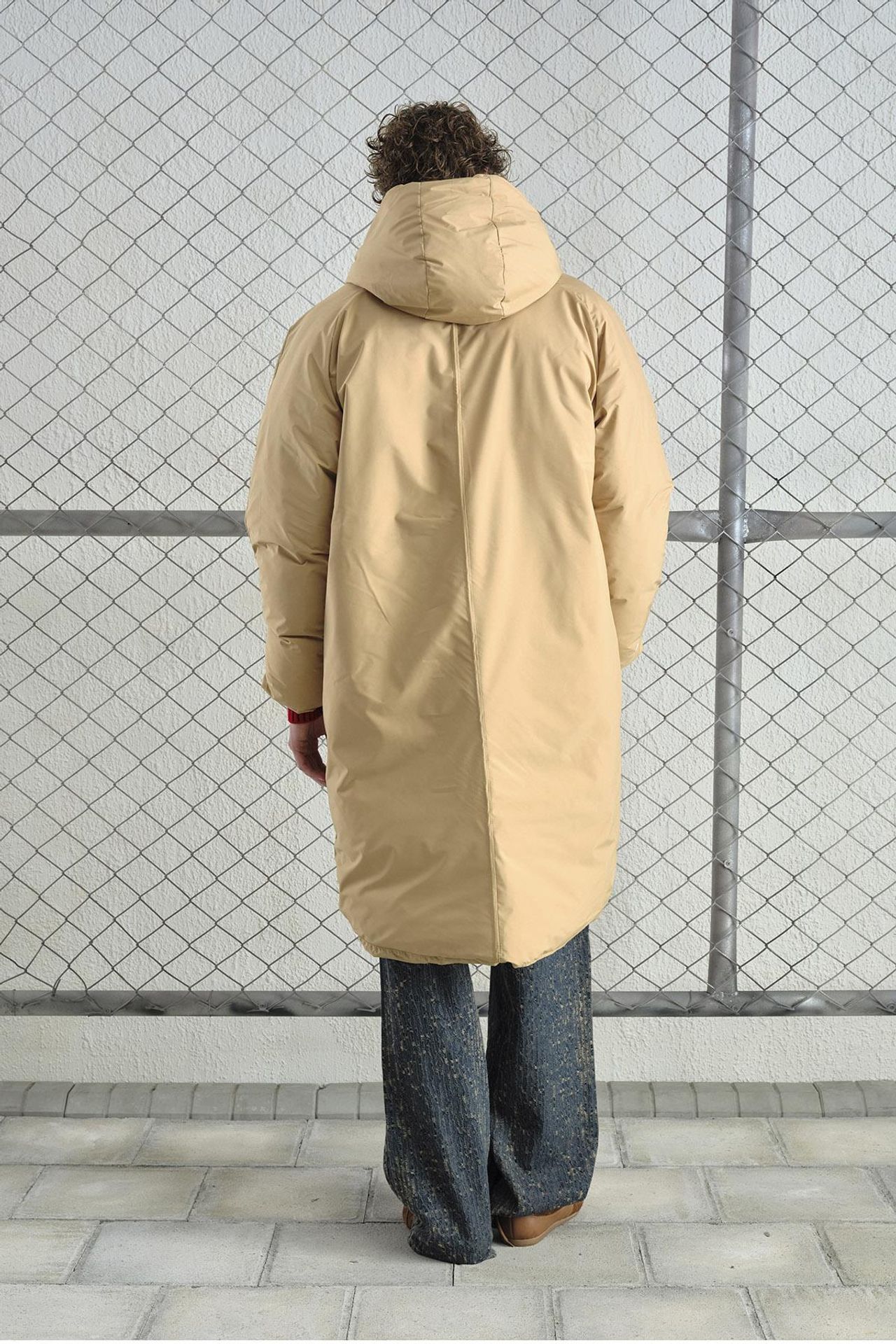 GIESTO Long Hooded Puffer Down Coat with Pockets 2