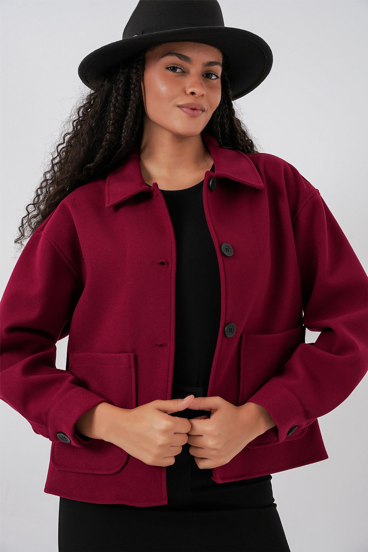 BDART Buttoned Jacket with Pockets
