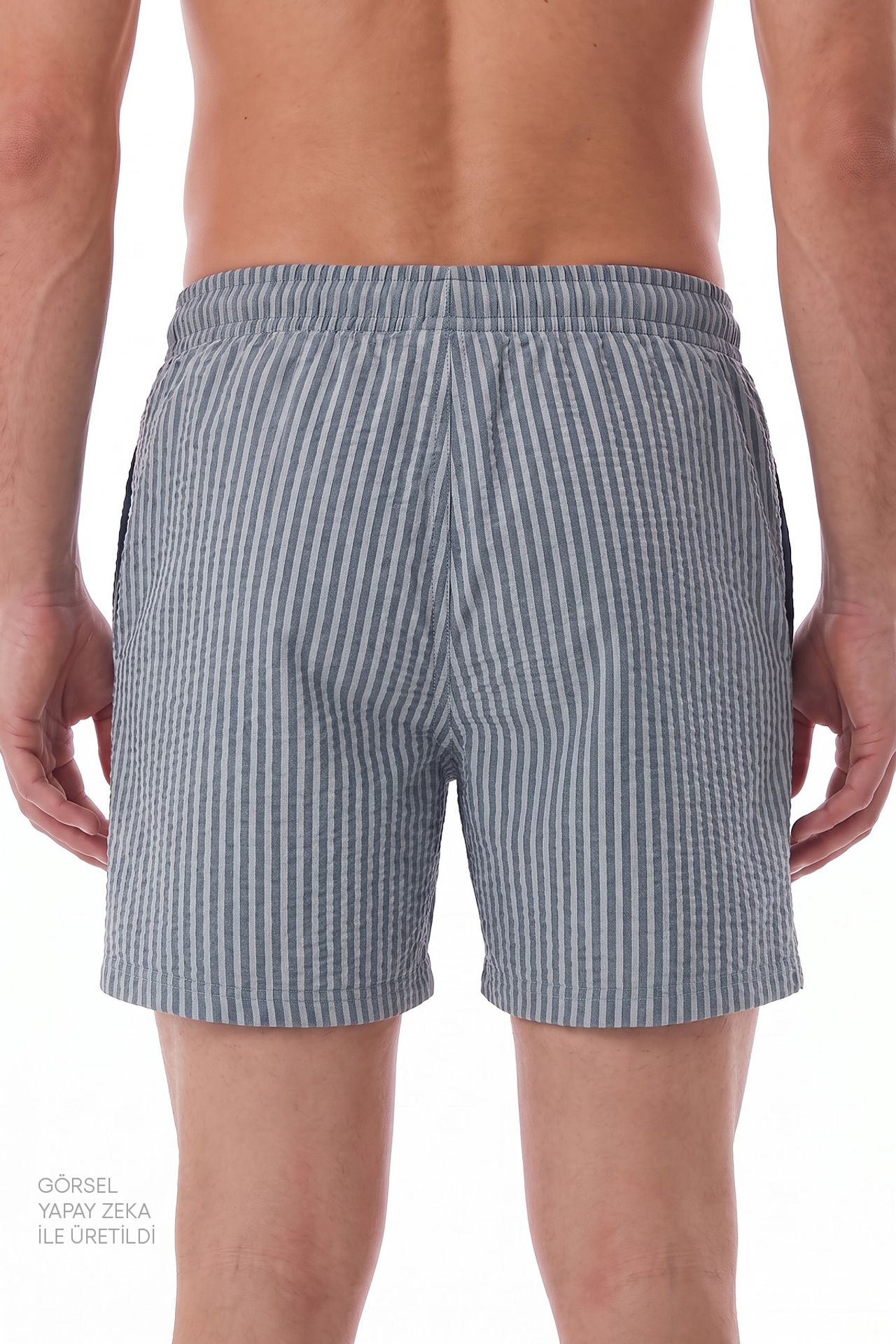 PENTI Men's Tissue Striped Shorts 3