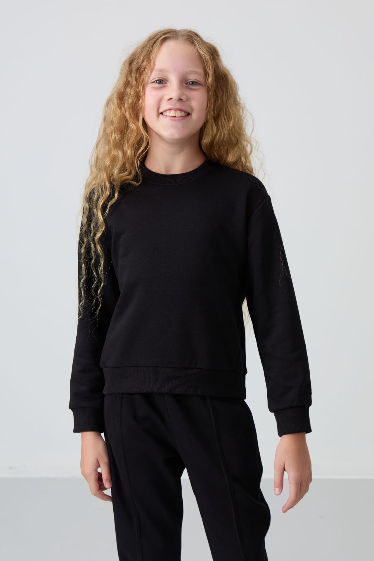 TOMMY Long Crew Neck Tracksuit Set 3