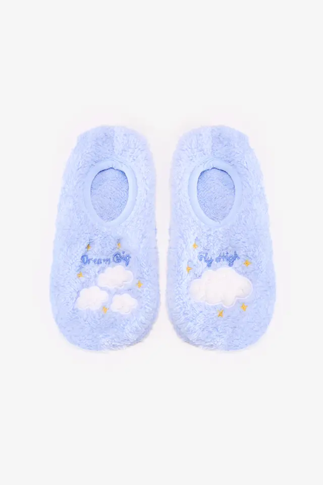 PENTI Dream Big Cloud Pattern Slipper Socks