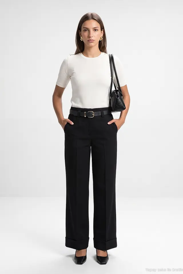 DILVIN Straight-Leg Pants