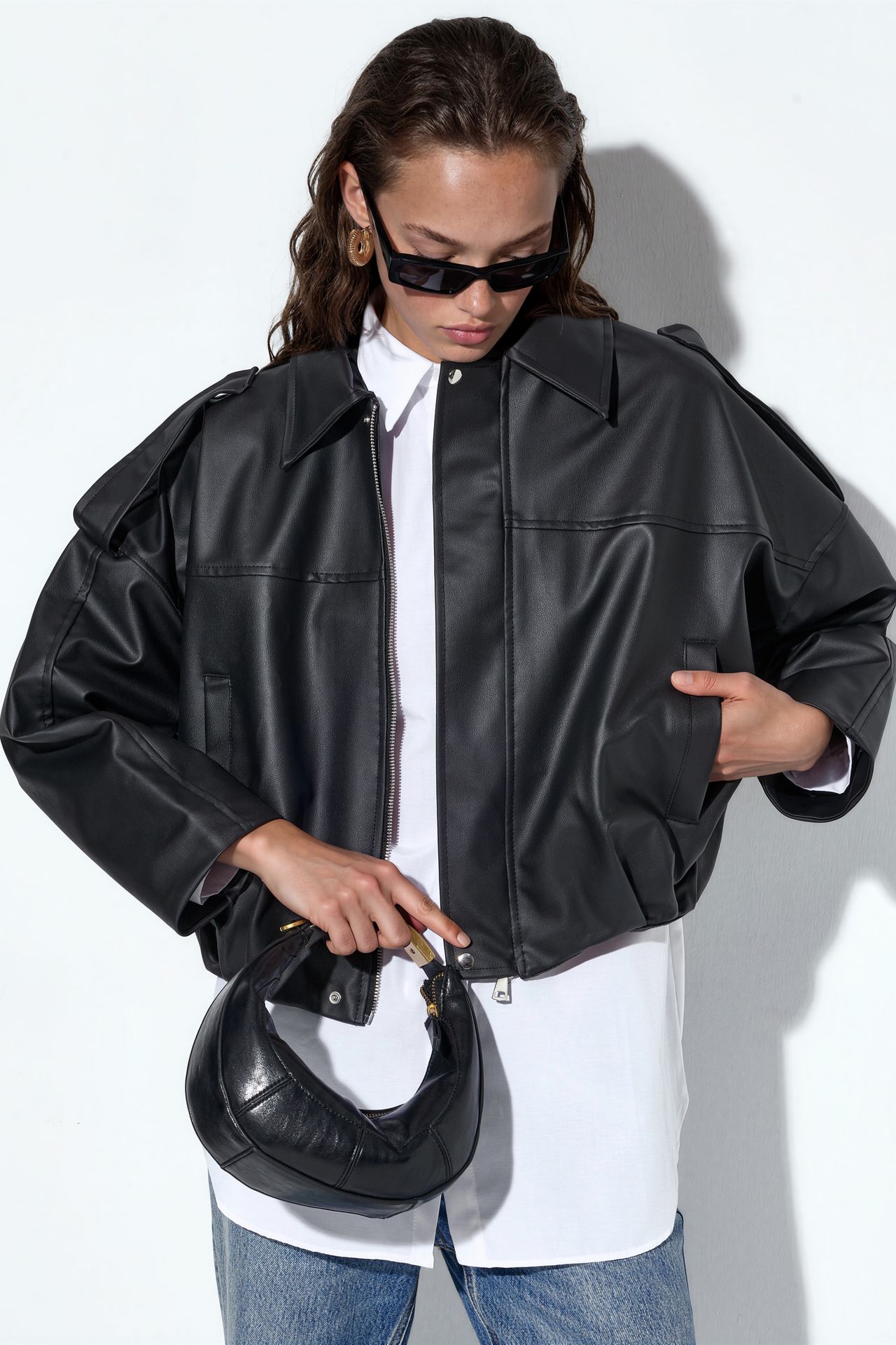 BDART Oversized Zip-Up Jacket 1