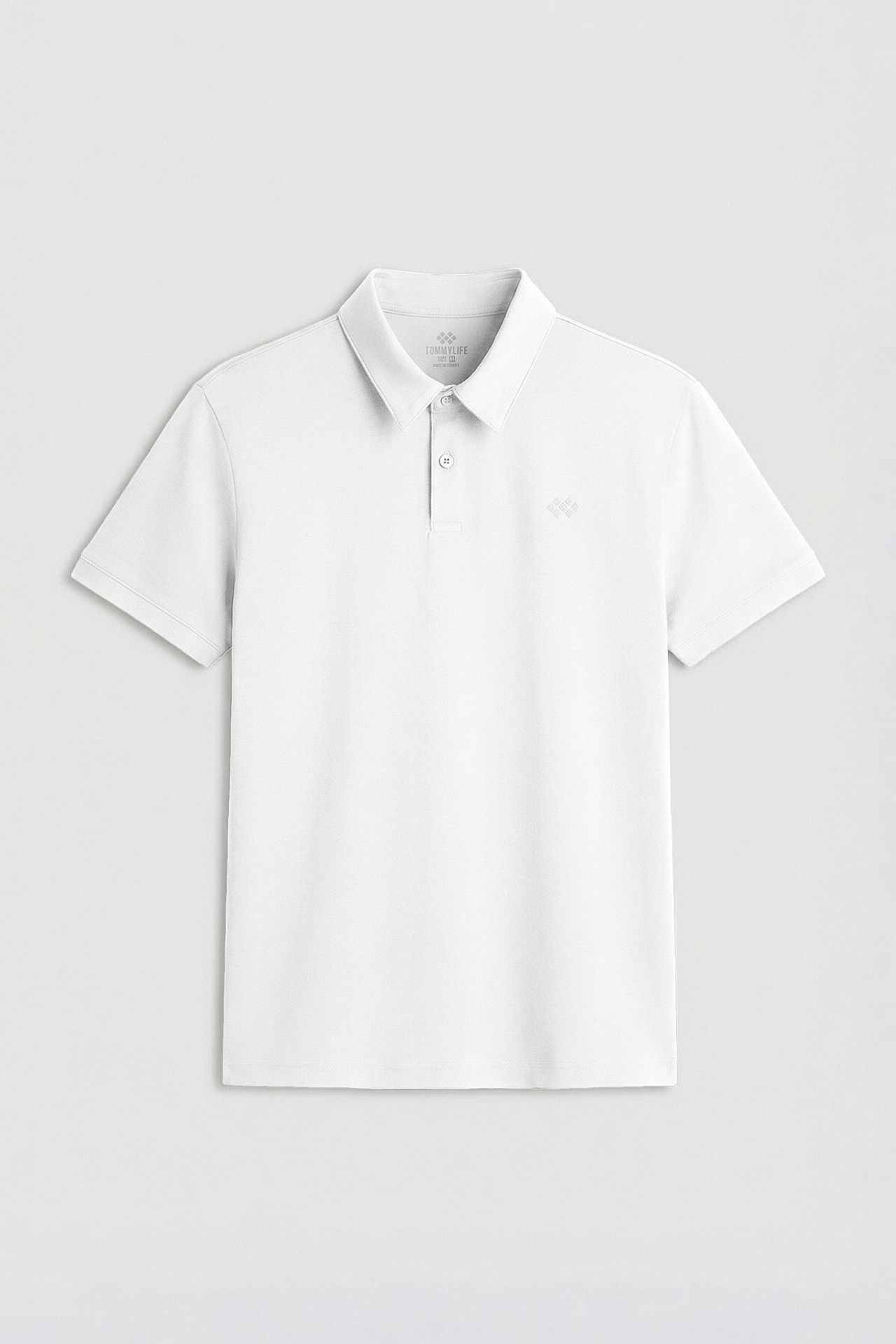 TOMMY Men's Cotton Elastane Polo T-Shirt 1