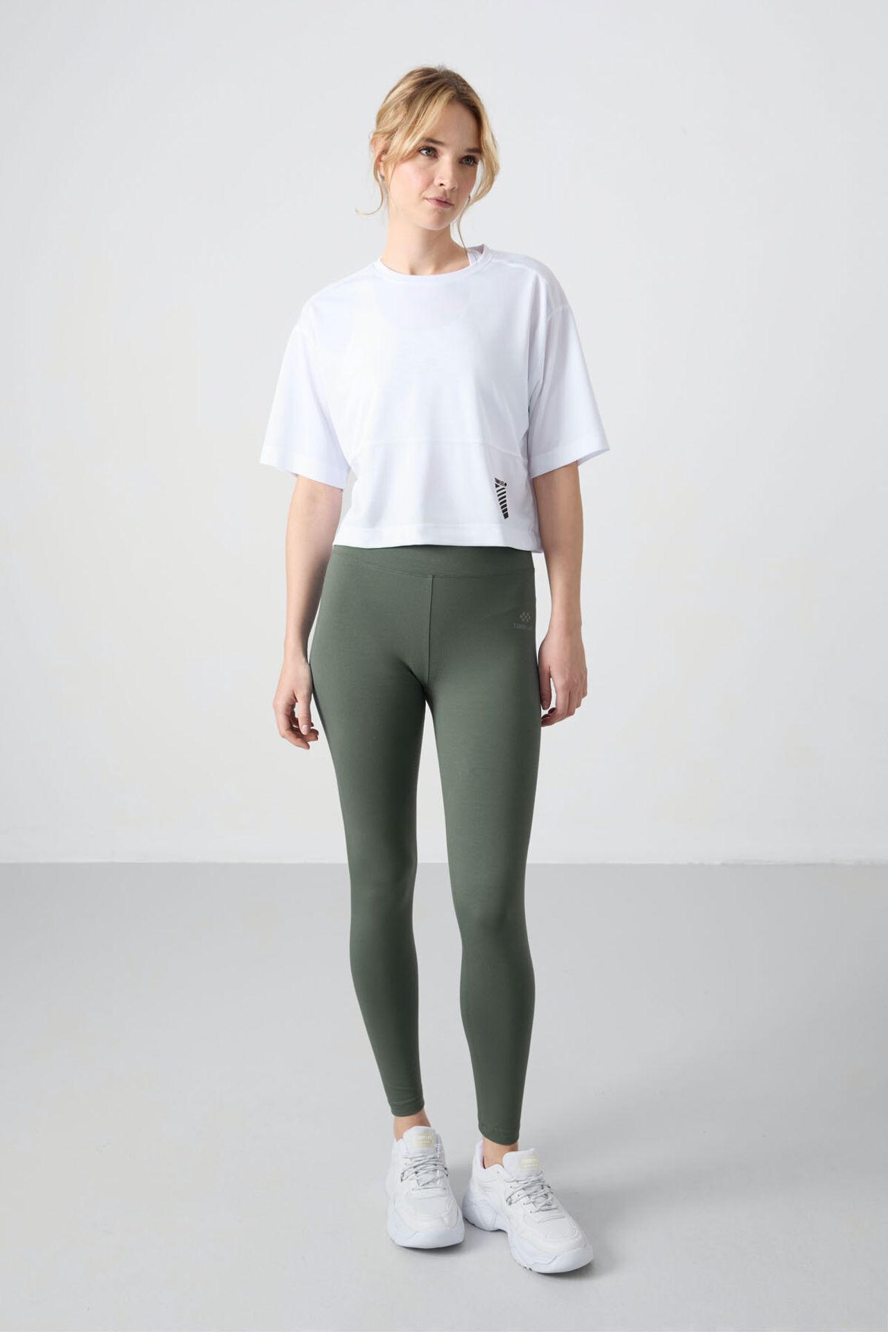 TOMMY High-Waist Cotton Elastane Leggings