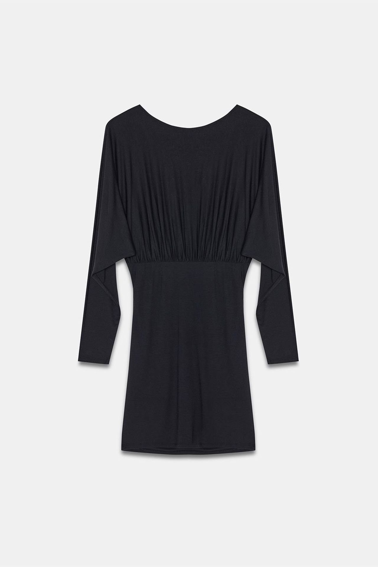 DILVIN Bodycon Mini Dress With Drape 6