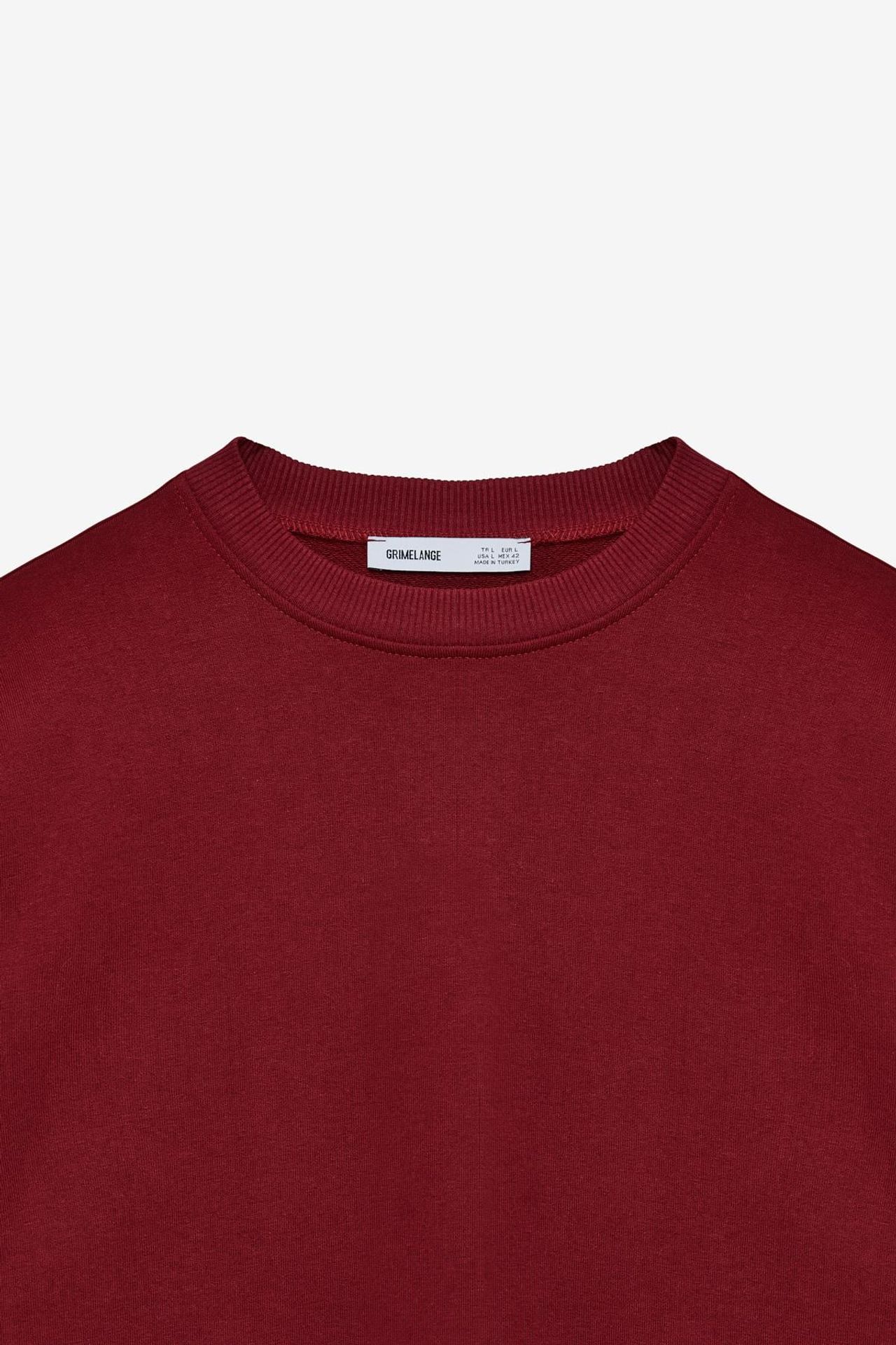 GRIMELANGE Nakışlı Bisiklet Yaka Sweatshirt 2