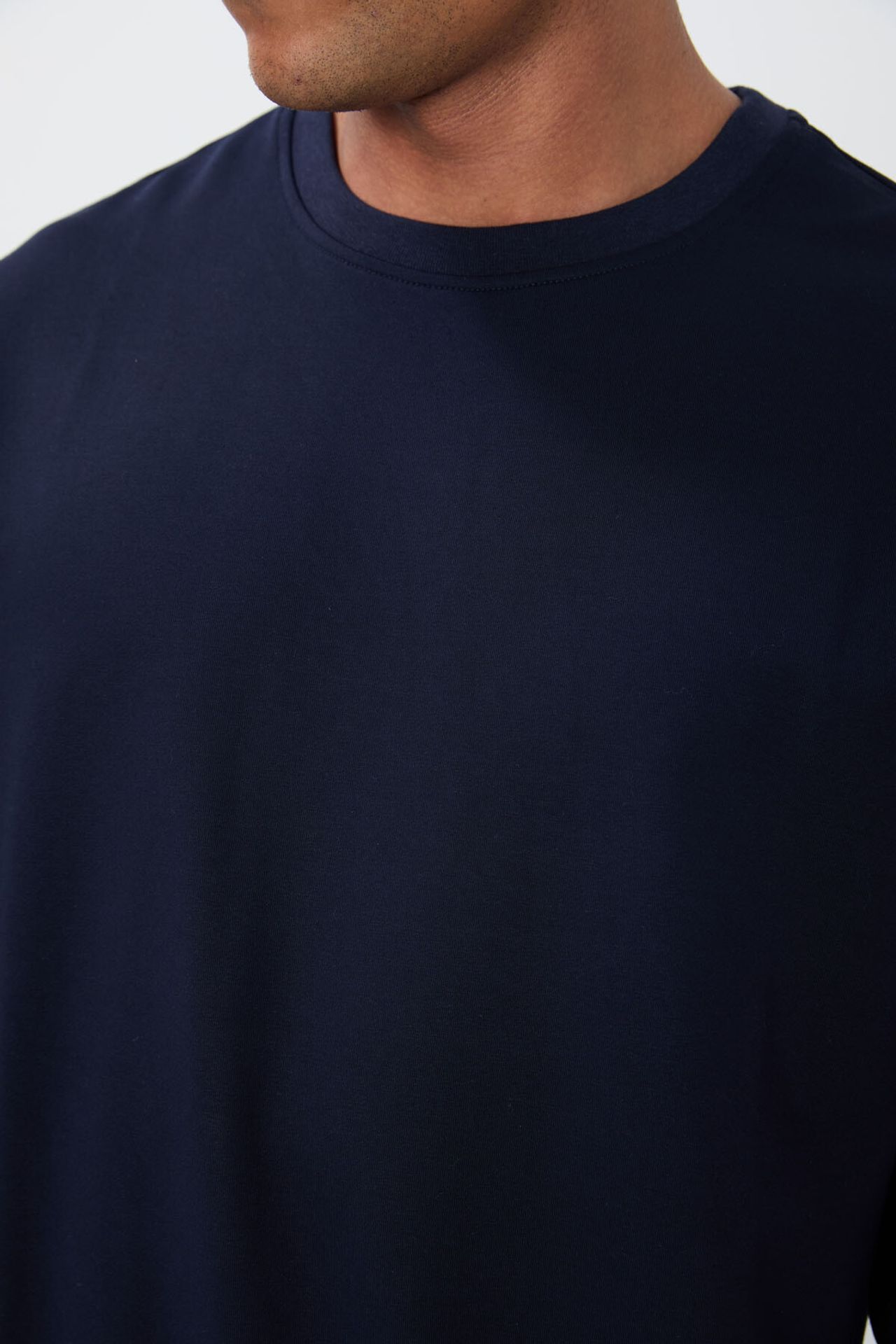 TOMMY Men's Plain Crew Neck Sweatshirt 3