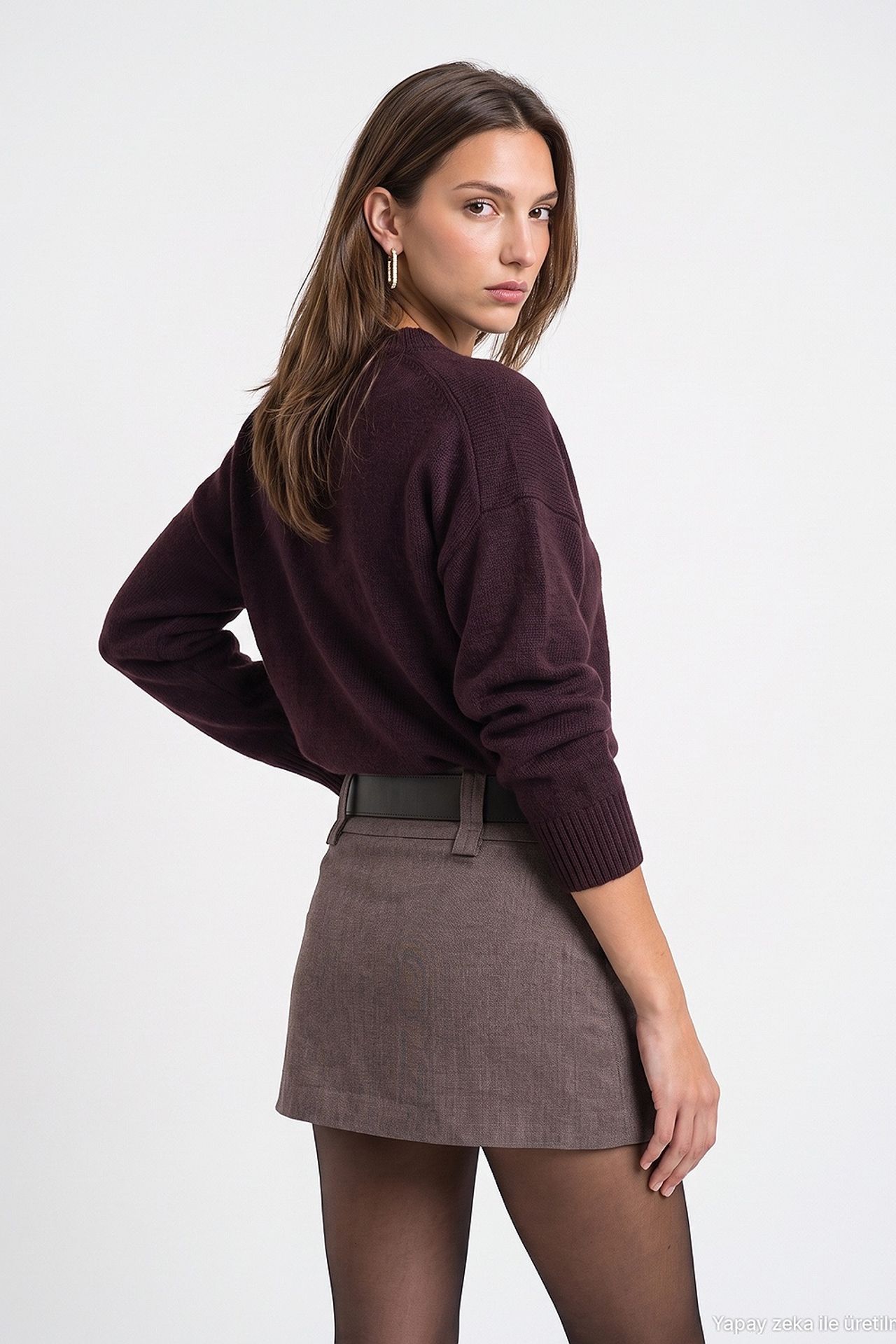 DILVIN Women's Knit Sweater 4