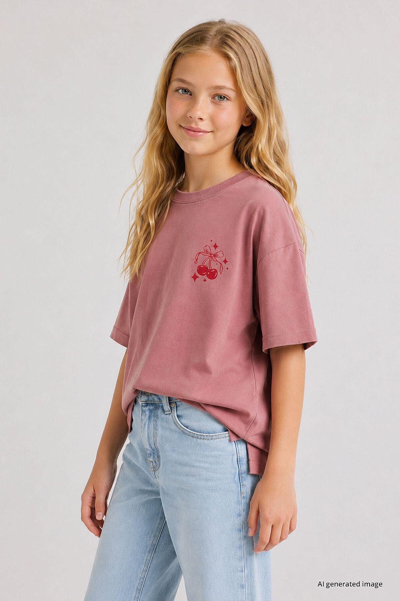 TOMMY Youth Cotton Elastane T-Shirt 2