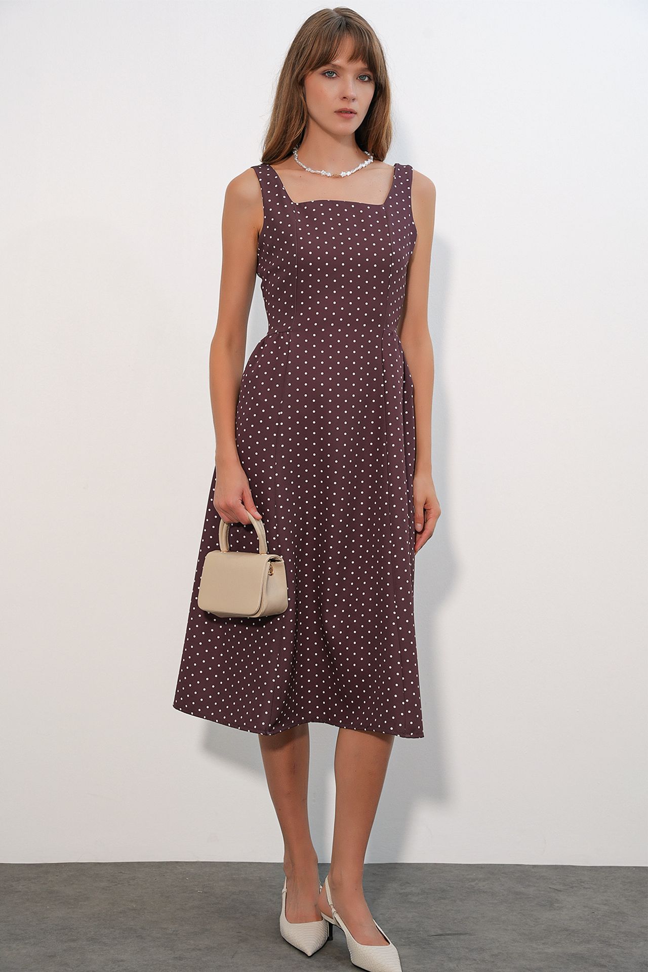 BDART Polka Dot A-Line Midi Dress 4