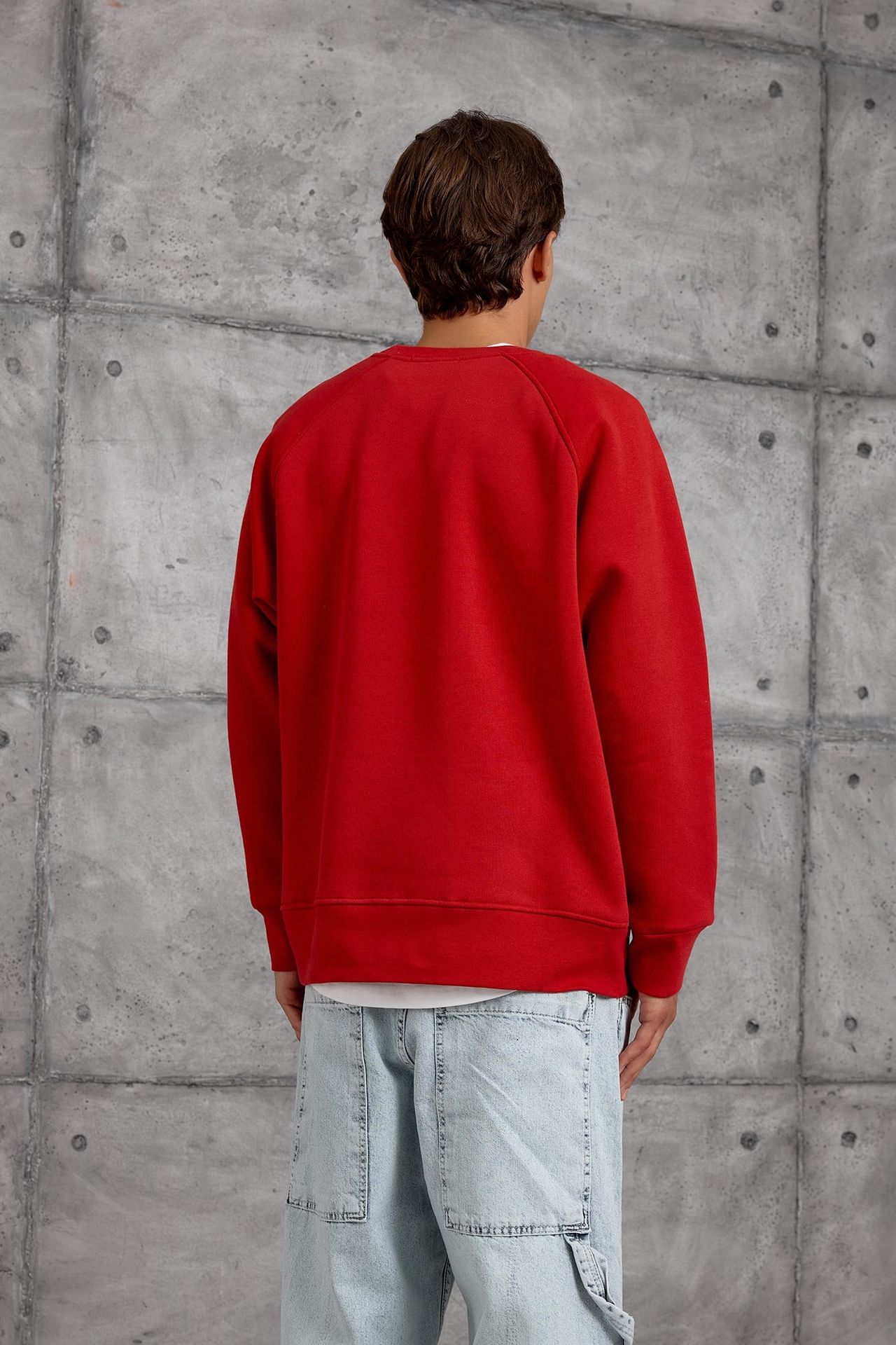 NOMARC Regular Kalıp Bisiklet Yaka Sweatshirt 5