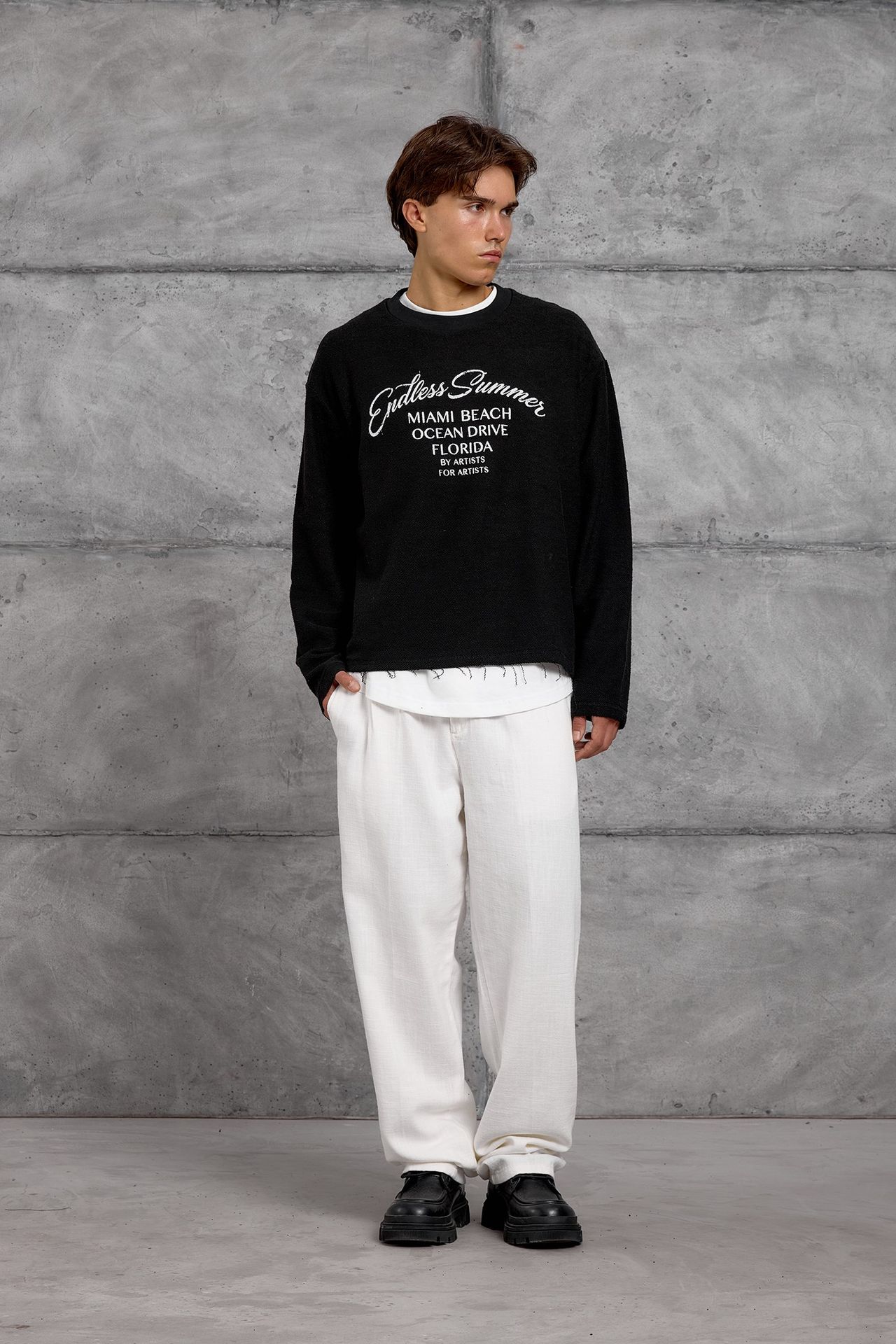 NOMARC Rahat Bisiklet Yaka Sweatshirt 3