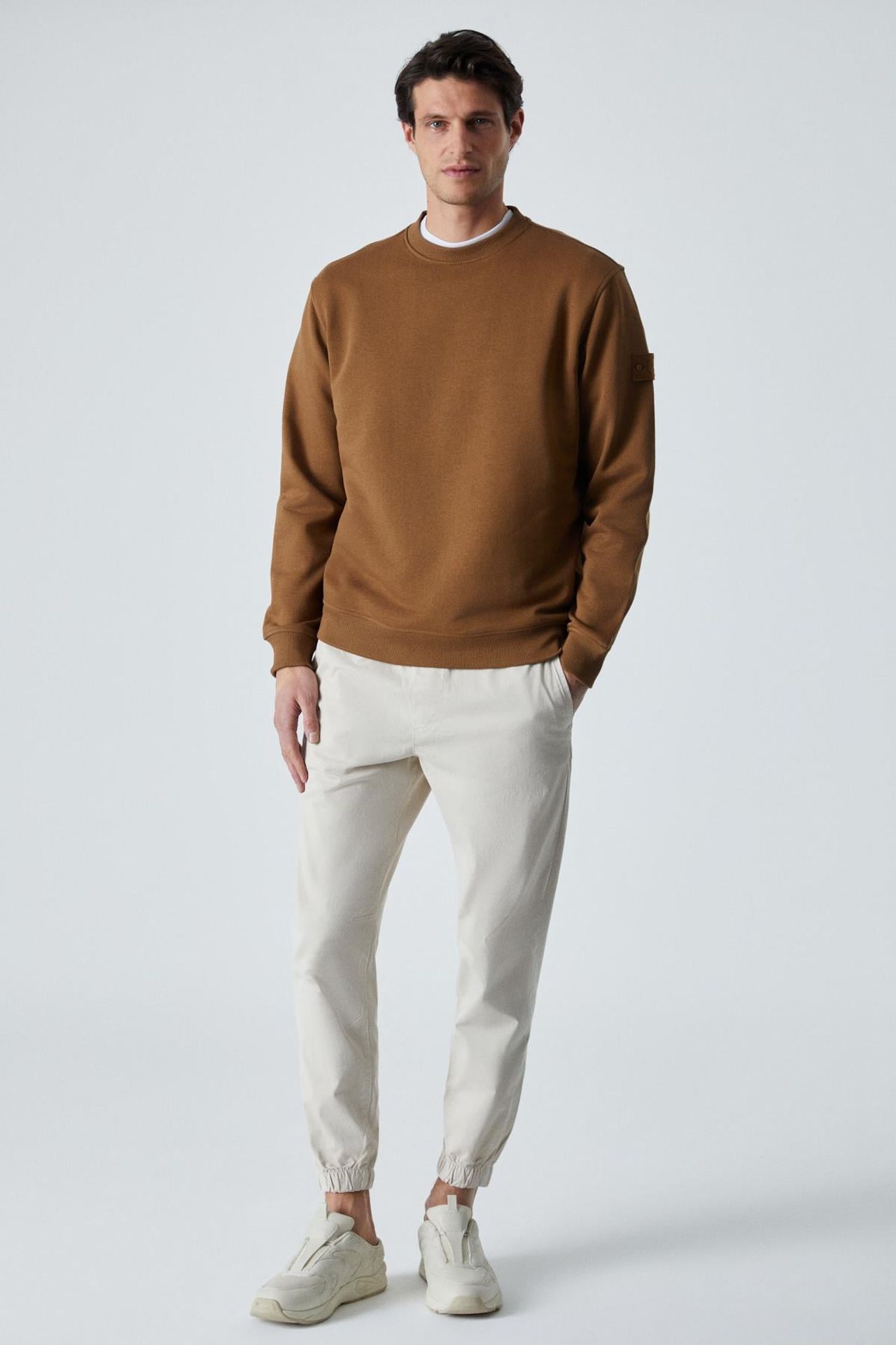 GRIMELANGE Nakışlı Bisiklet Yaka Sweatshirt 2