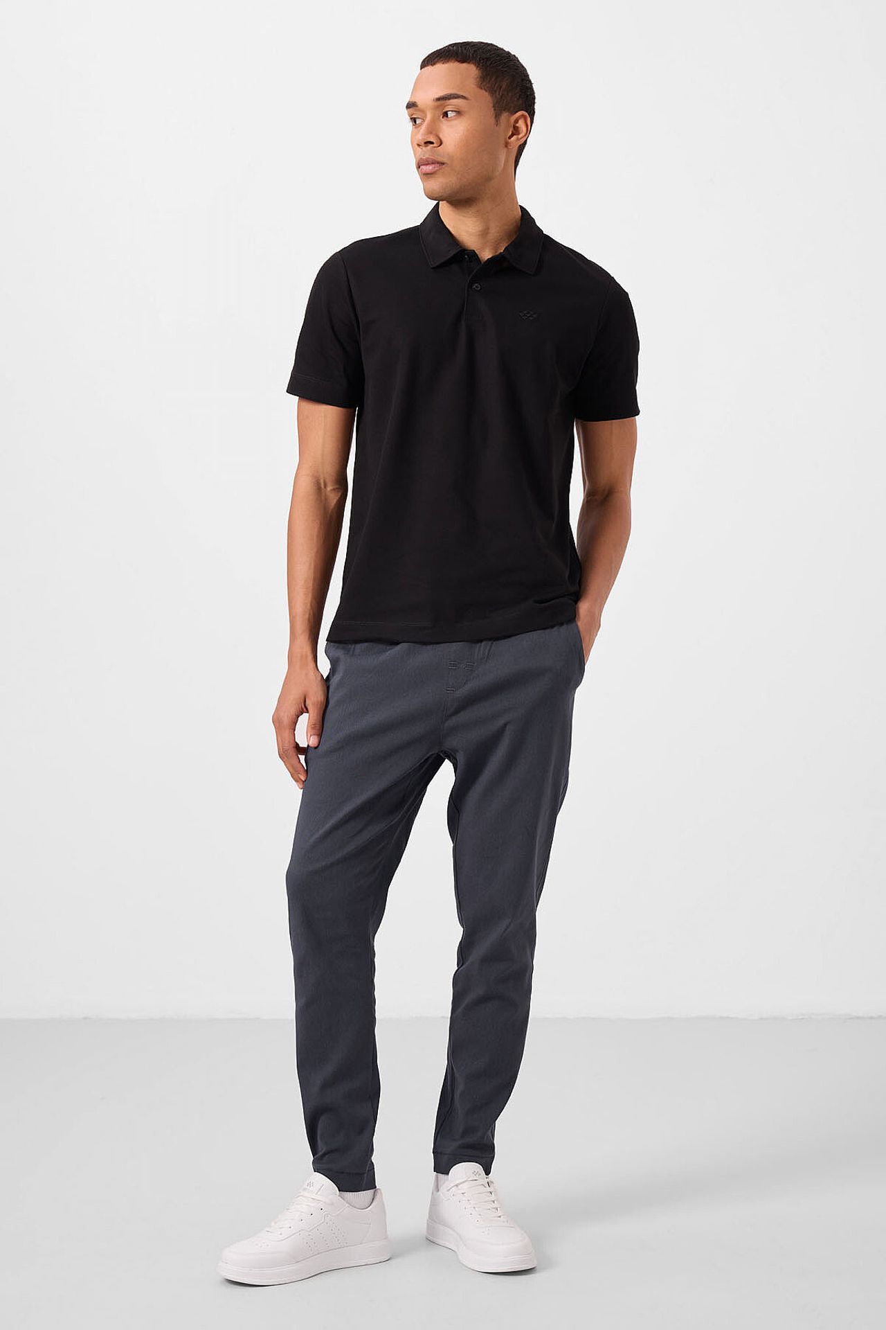 TOMMY Men's Cotton Elastane Polo T-Shirt 3