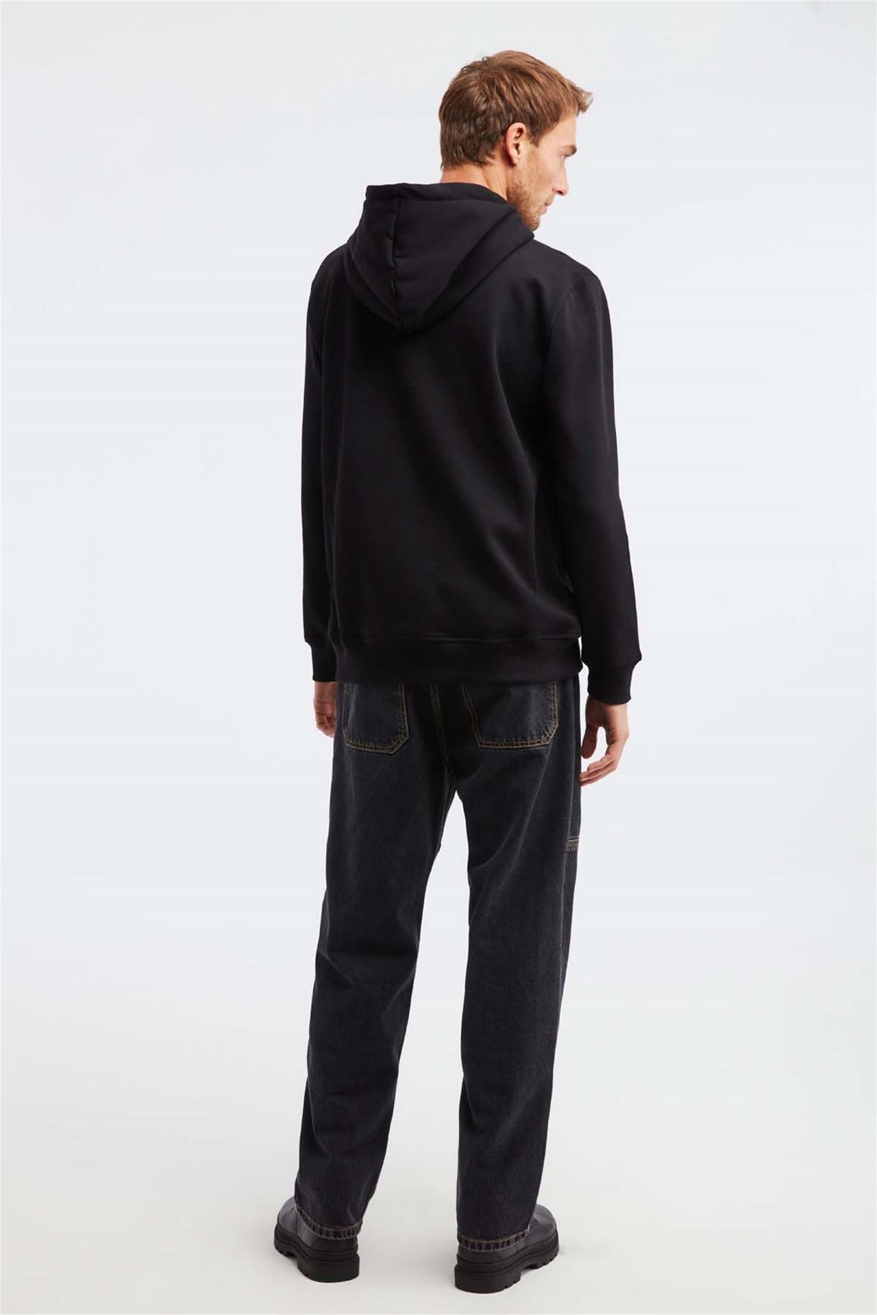 GRIMELANGE Kapüşonlu Cepli Normal Sweatshirt 5