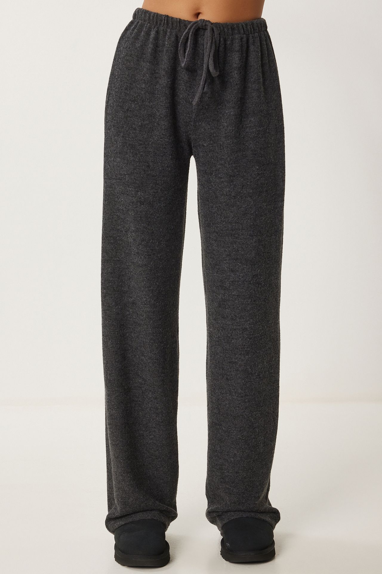 ISTANBUL Wide Leg Jogger Pants with Drawstring Closure 4
