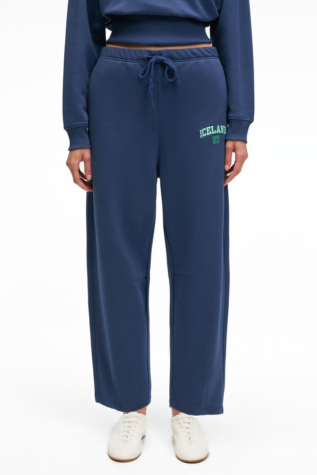 GRIMELANGE Printed Straight Leg Sweatpants 2